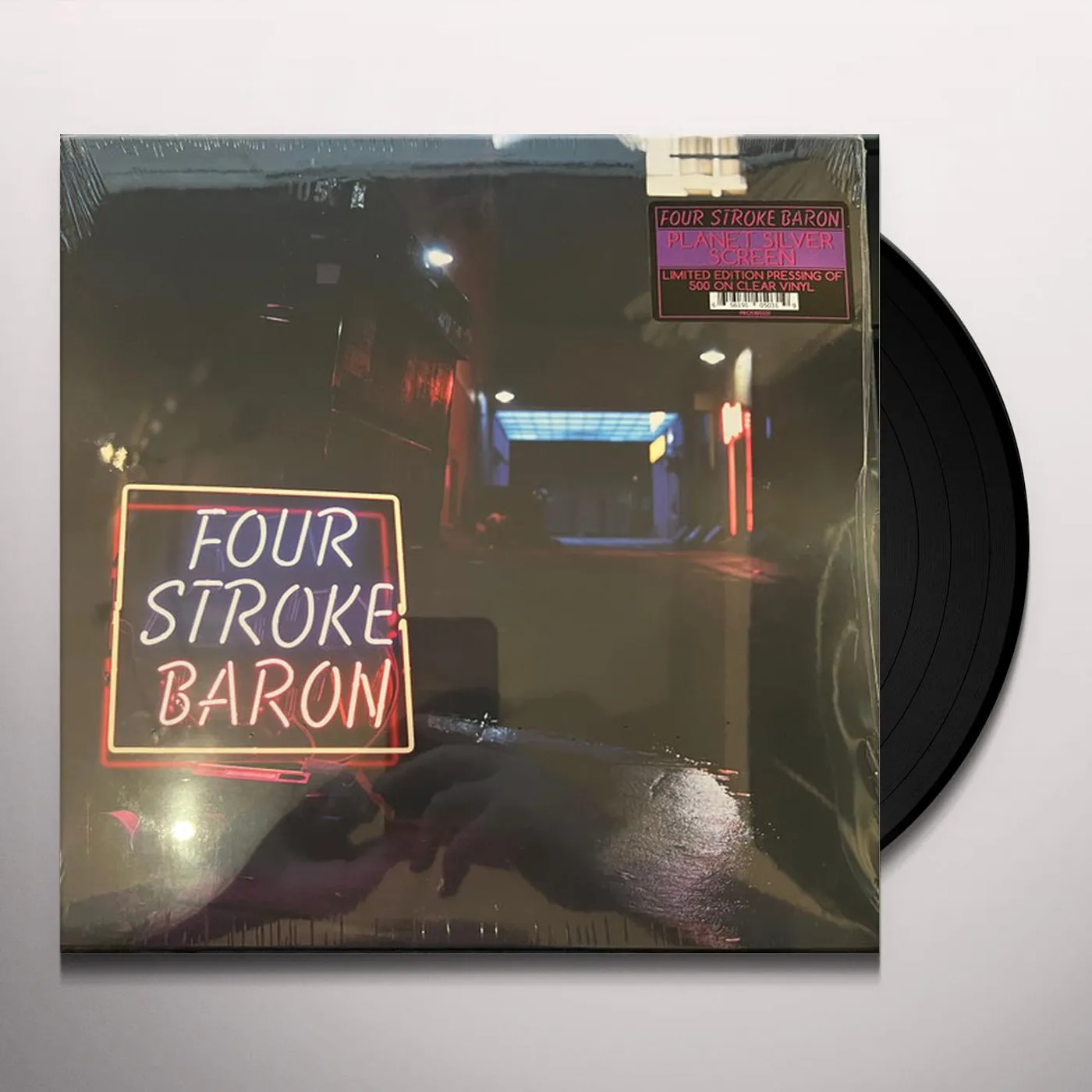 Four Stroke Baron Planet Silver Screen Vinyl Record