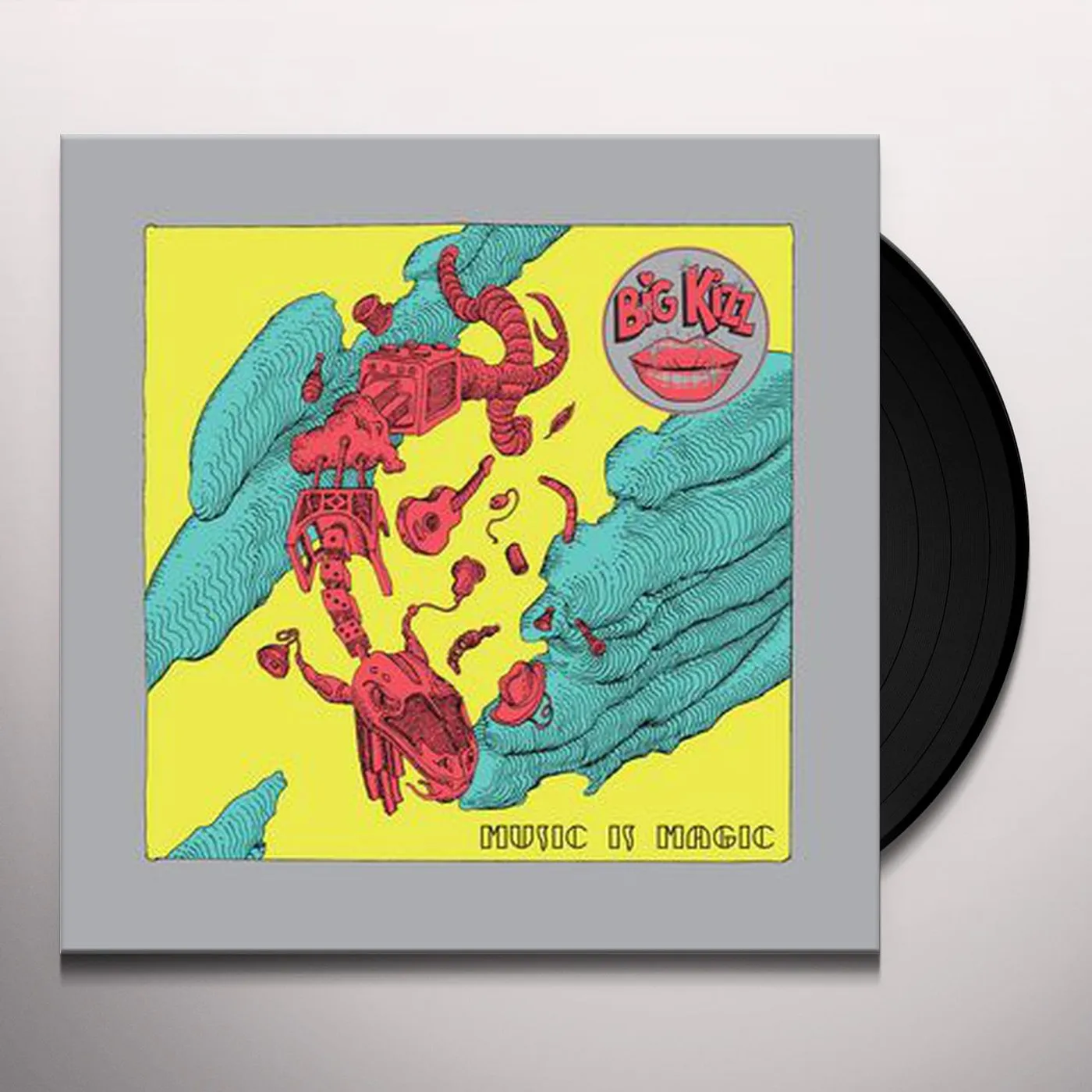BIG KIZZ Music Is Magic Vinyl Record