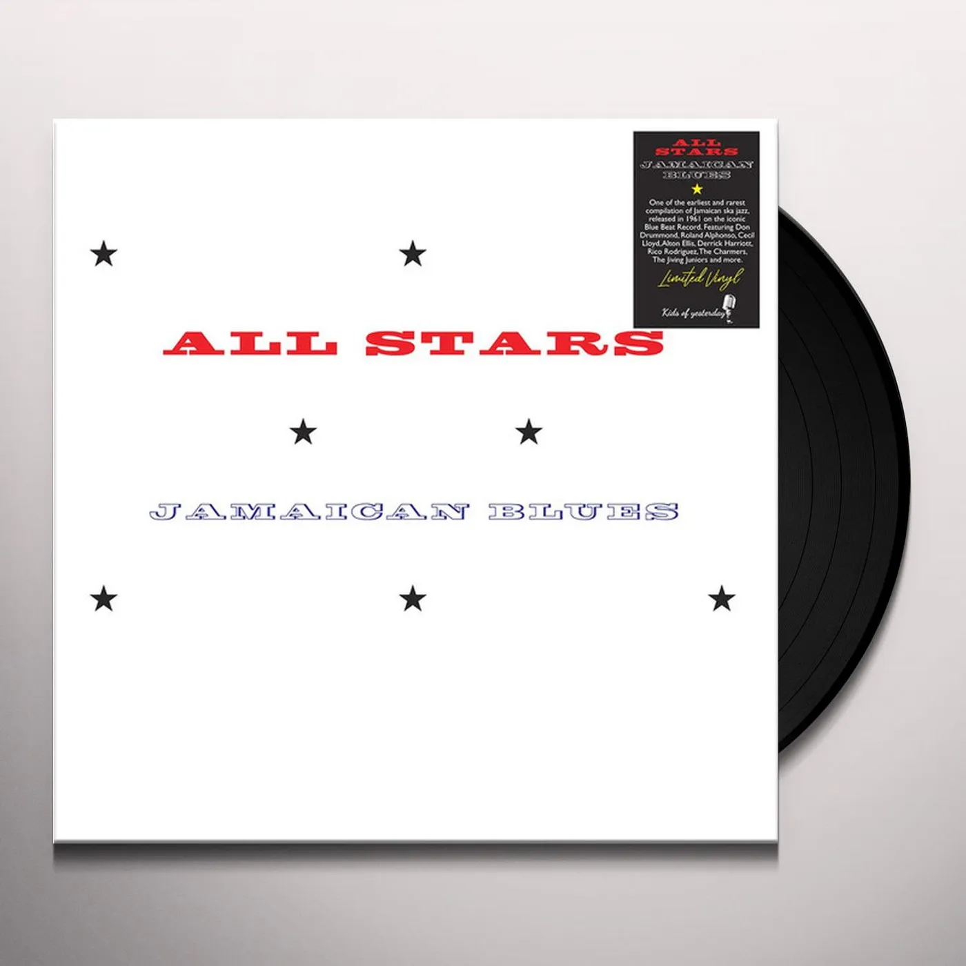 Various Artists  ALL STARS JAMAICAN BLUES Vinyl Record