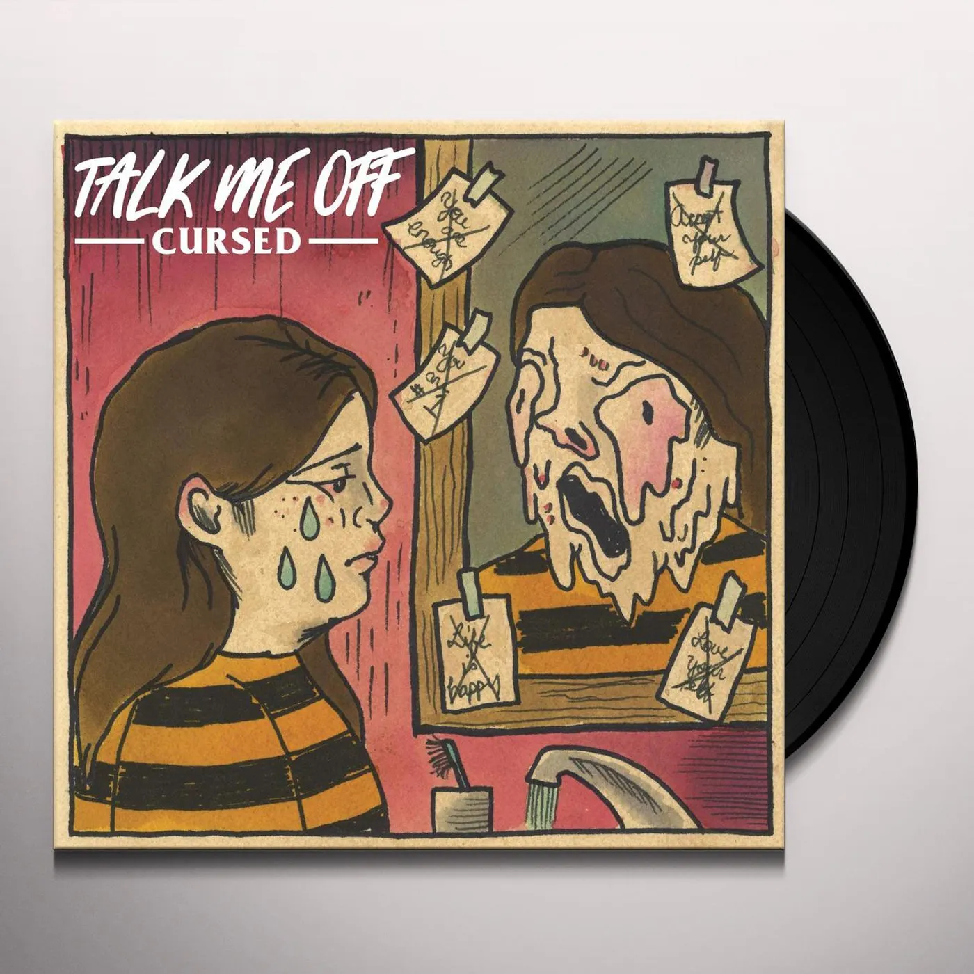 Talk Me Off Cursed Vinyl Record