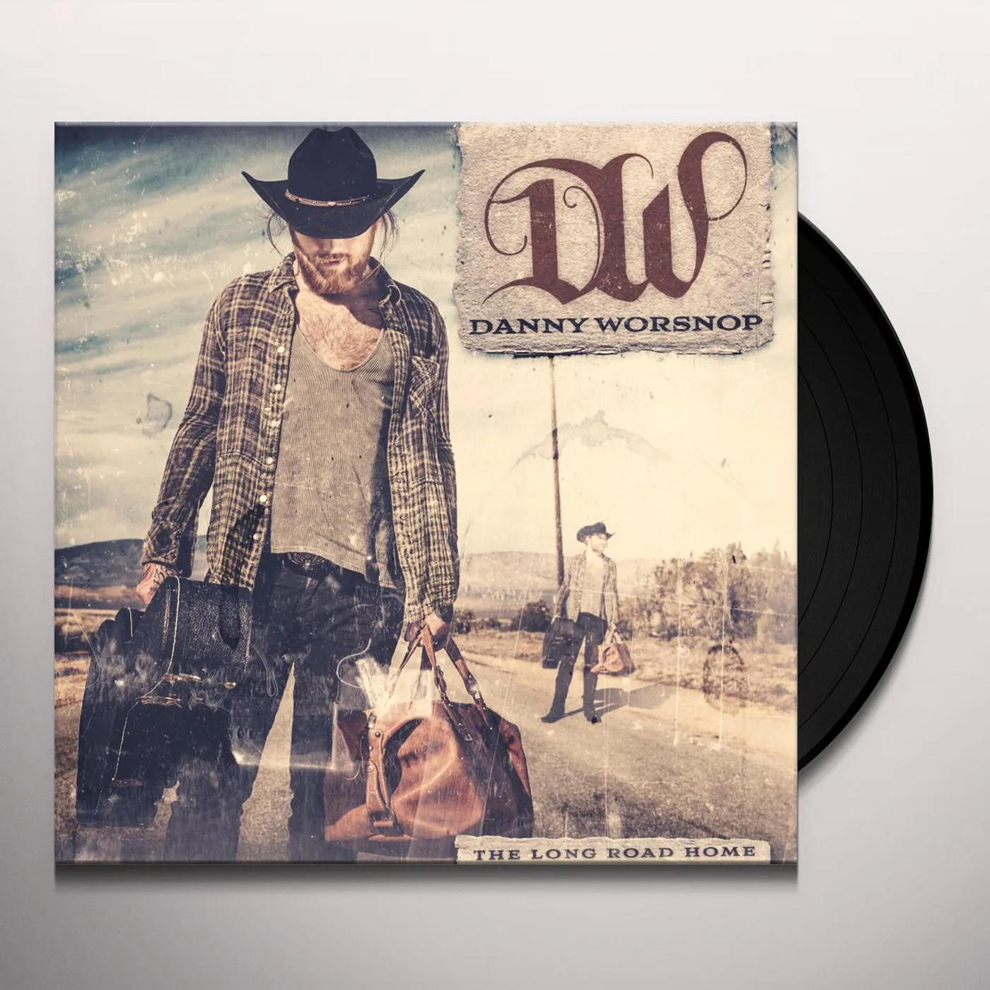 Danny Worsnop LONG ROAD HOME Vinyl Record