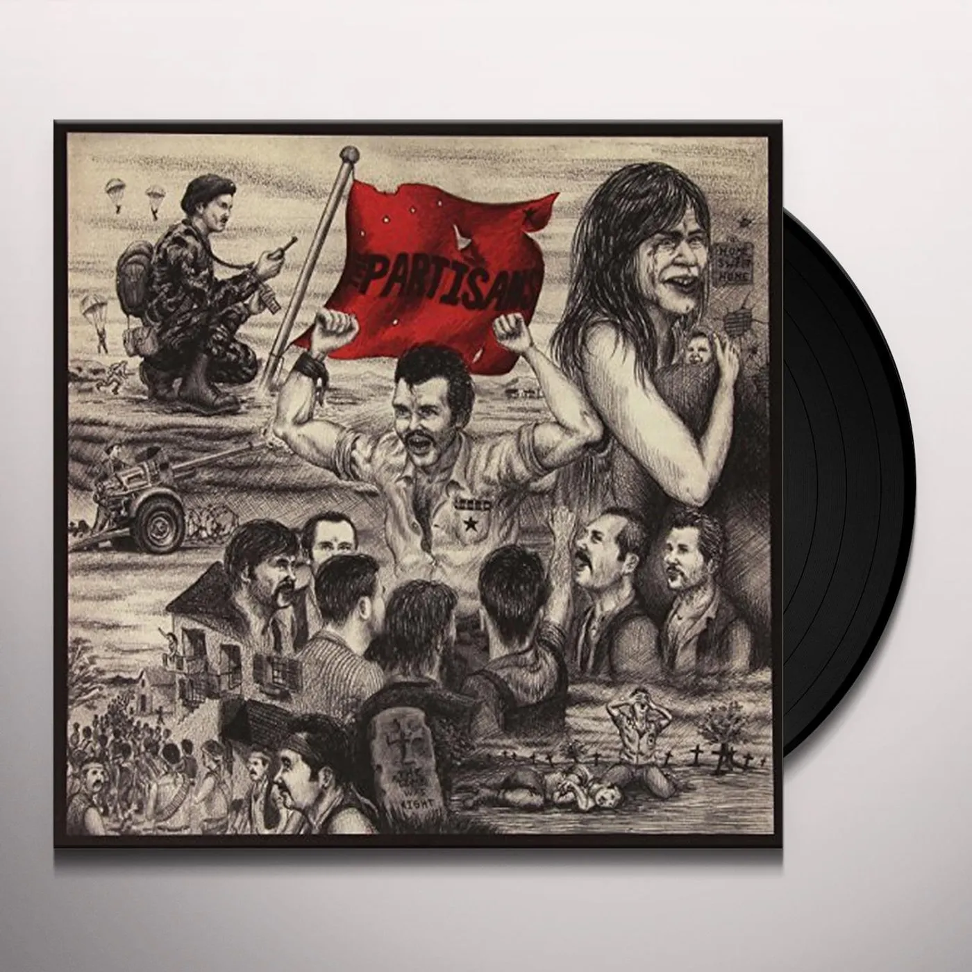 The Partisans TIME WAS RIGHT Vinyl Record