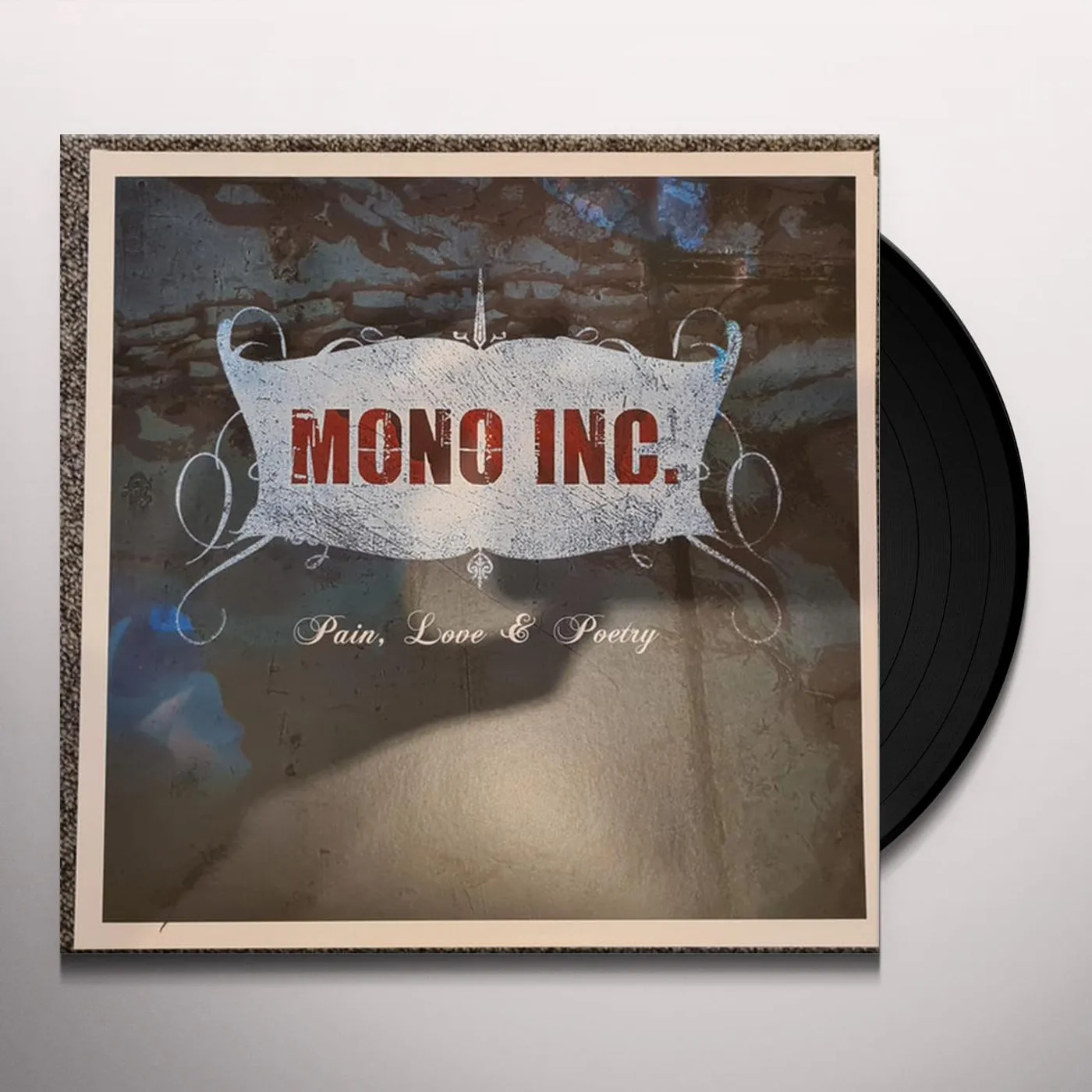 Mono Inc. PAIN, LOVE & POETRY (MAGENTA WITH BLACK STREAKS VINYL) Vinyl Record