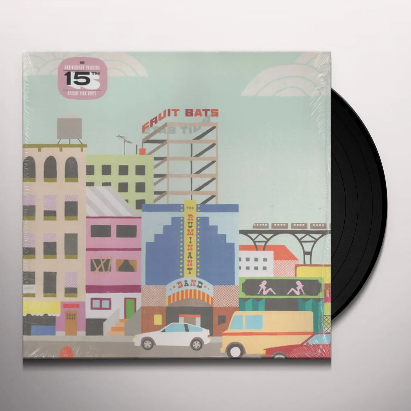 Fruit Bats RUMINANT BAND (PINK VINYL) Vinyl Record