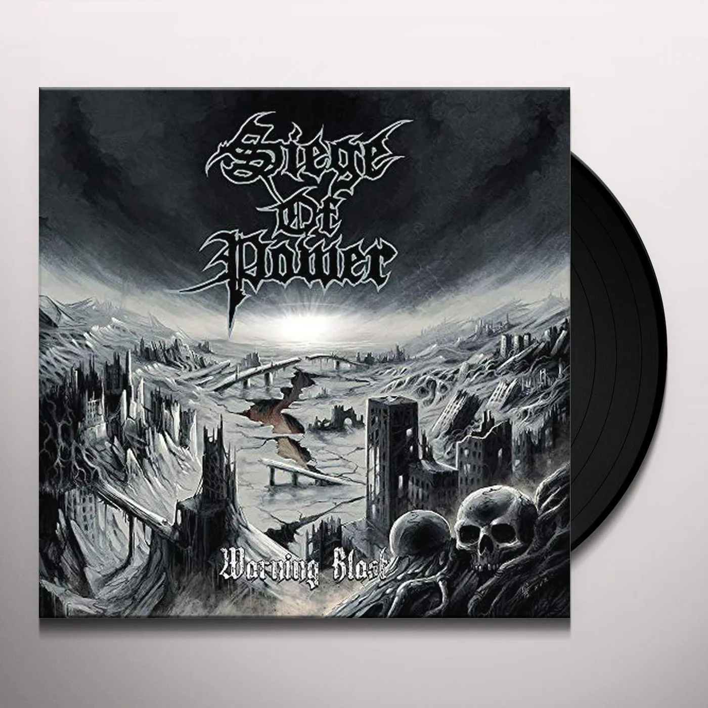 Siege Of Power Warning Blast Vinyl Record