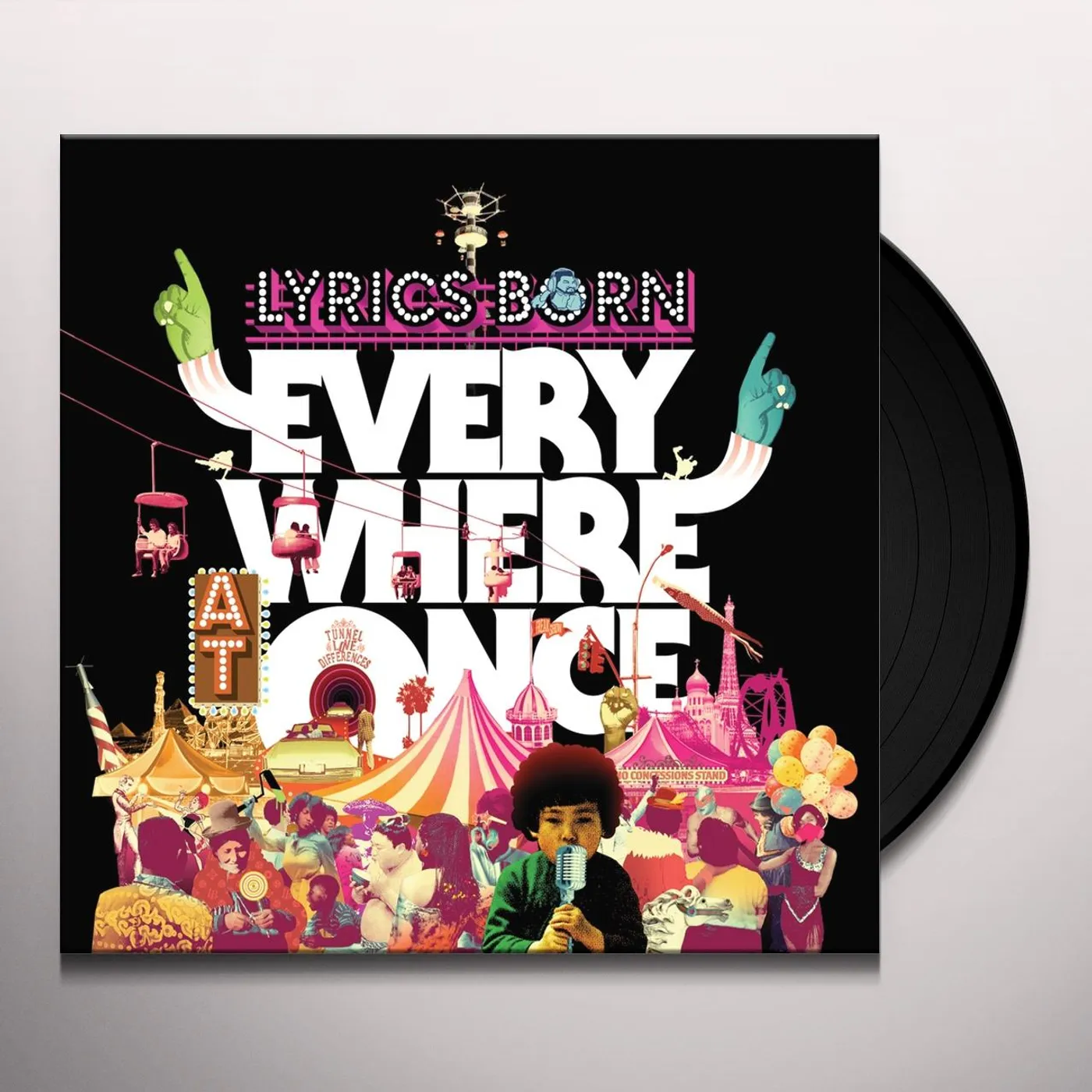 Lyrics Born Everywhere At Once Vinyl Record