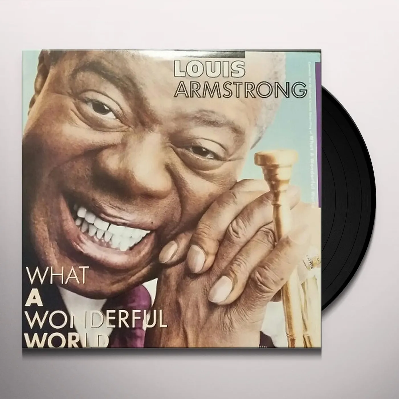 Louis Armstrong What A Wonderful World Vinyl Record