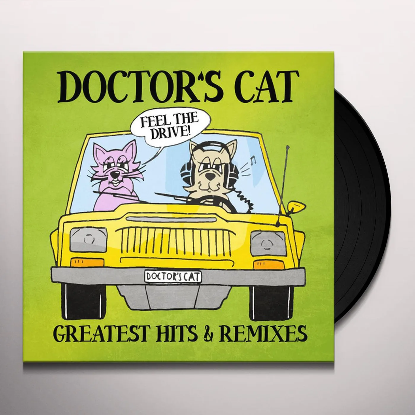 Doctor's Cat Greatest Hits & Remixes Vinyl Record