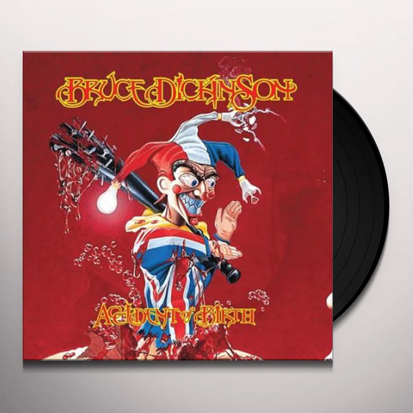 Bruce Dickinson ACCIDENT OF BIRTH Vinyl Record