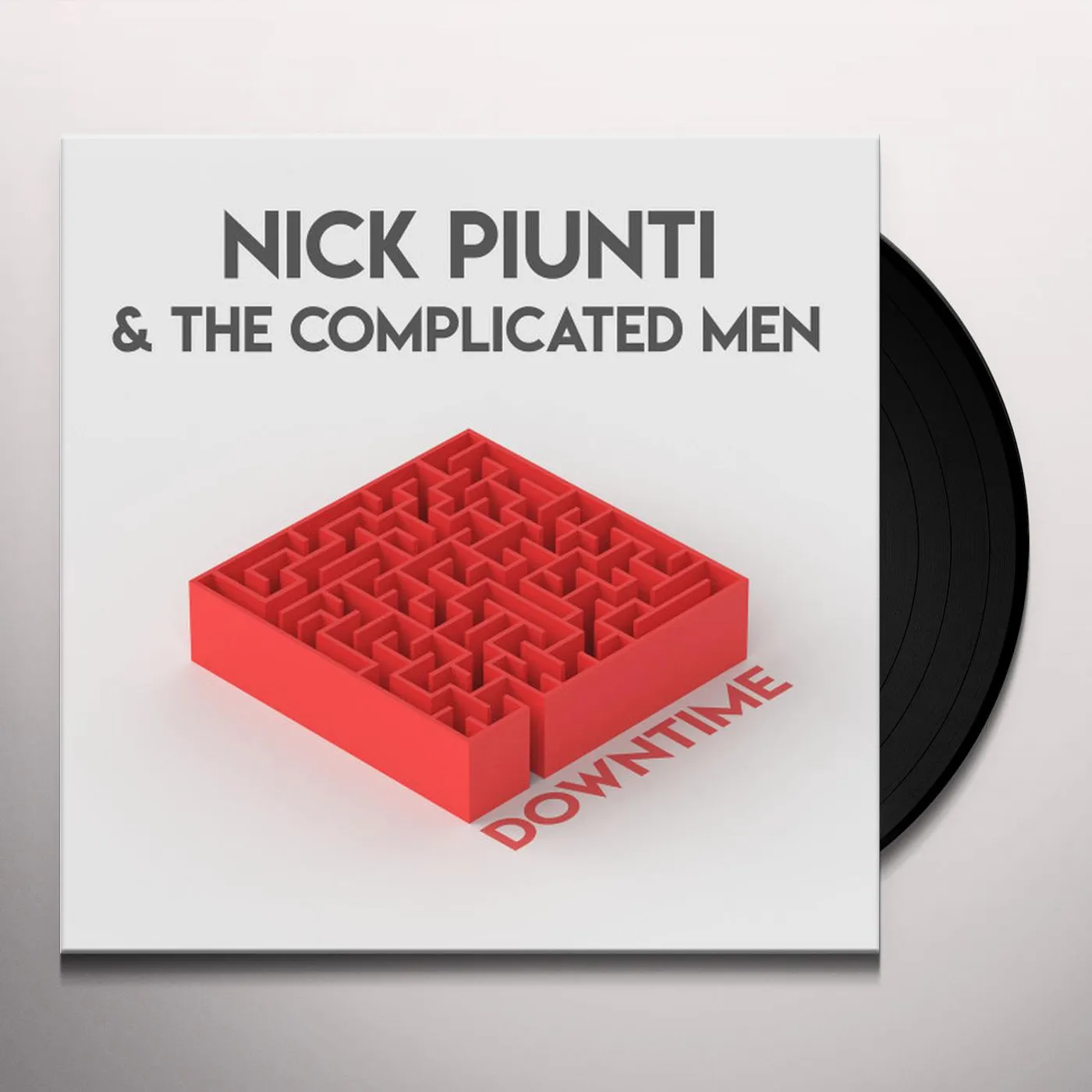 Nick Piunti & The Complicated Men DOWNTIME Vinyl Record