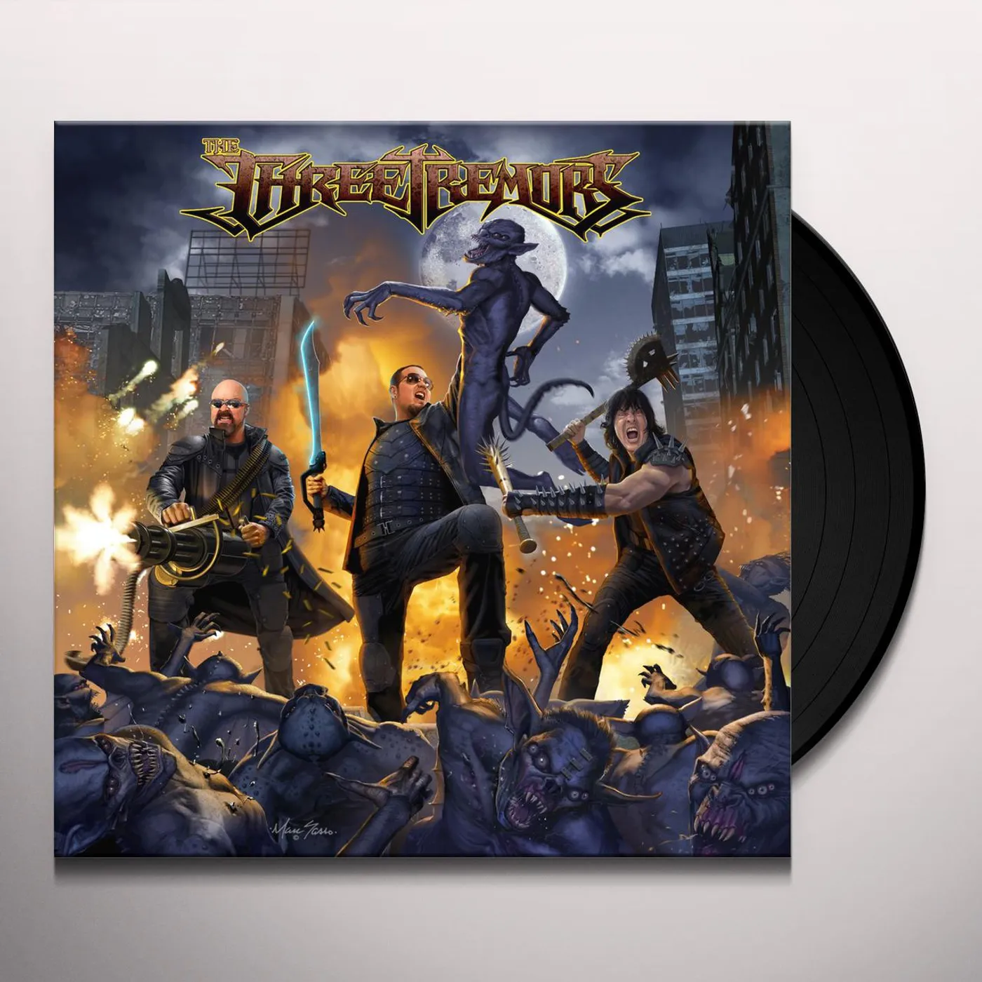 The Three Tremors Vinyl Record