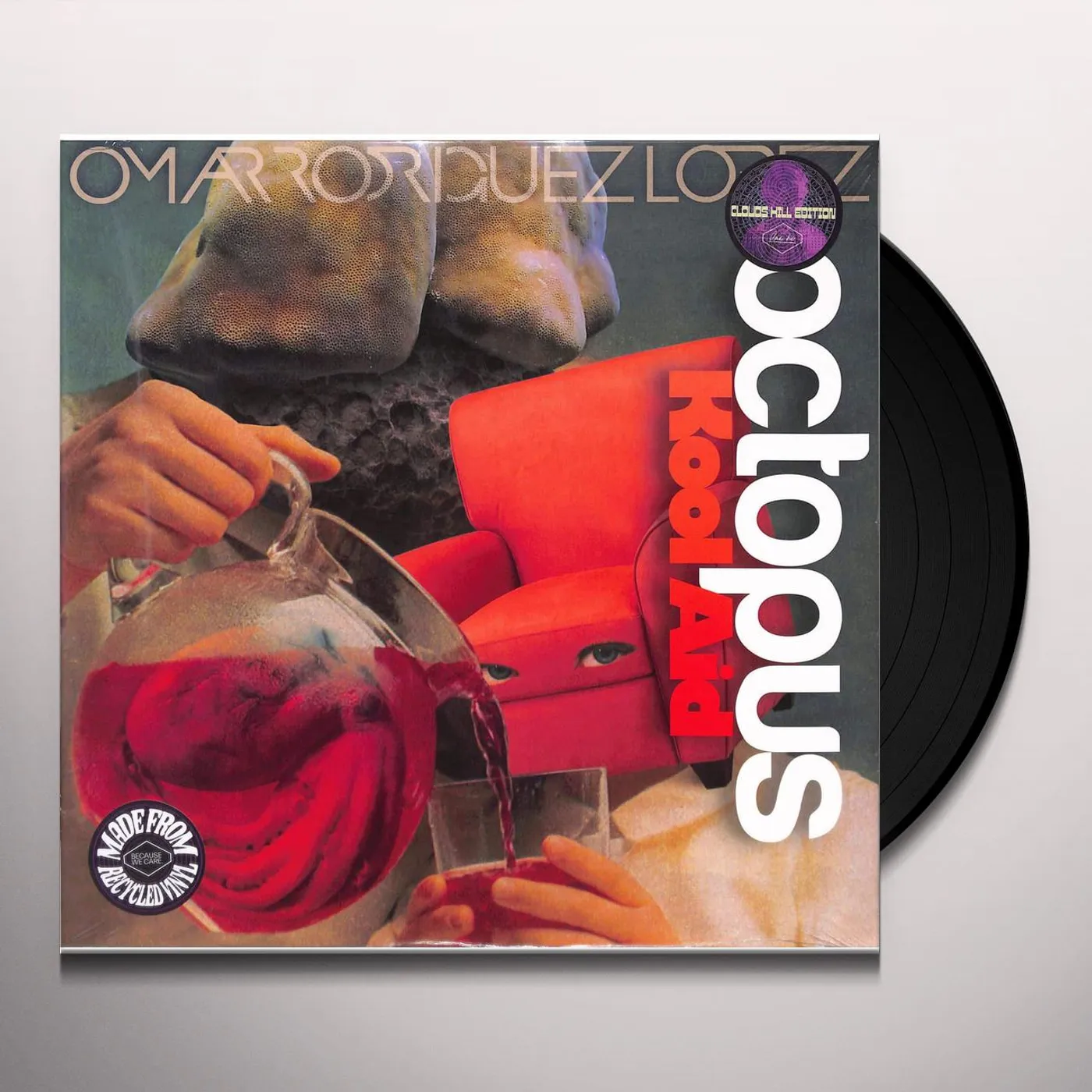 Omar Rodríguez-López Octopus Kool Aid Vinyl Record