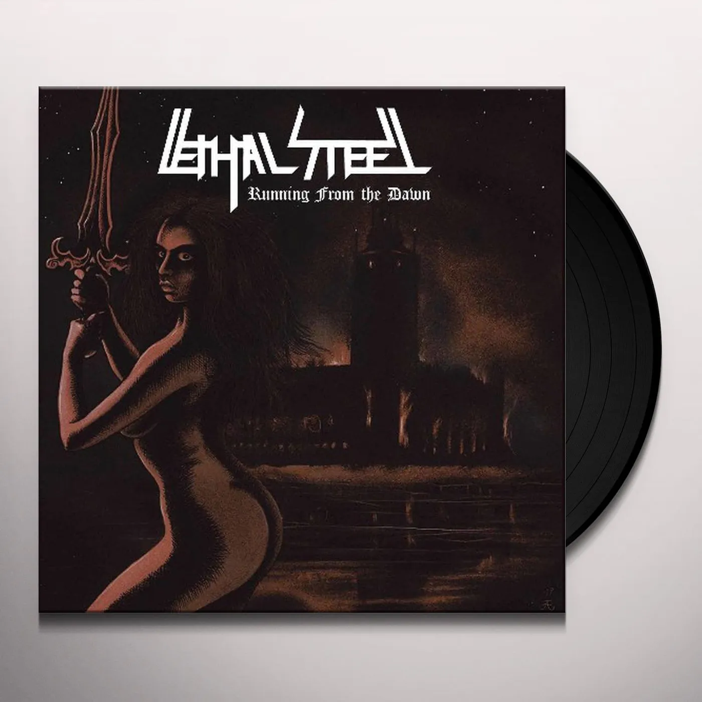 Lethal Steel Running from the Dawn Vinyl Record