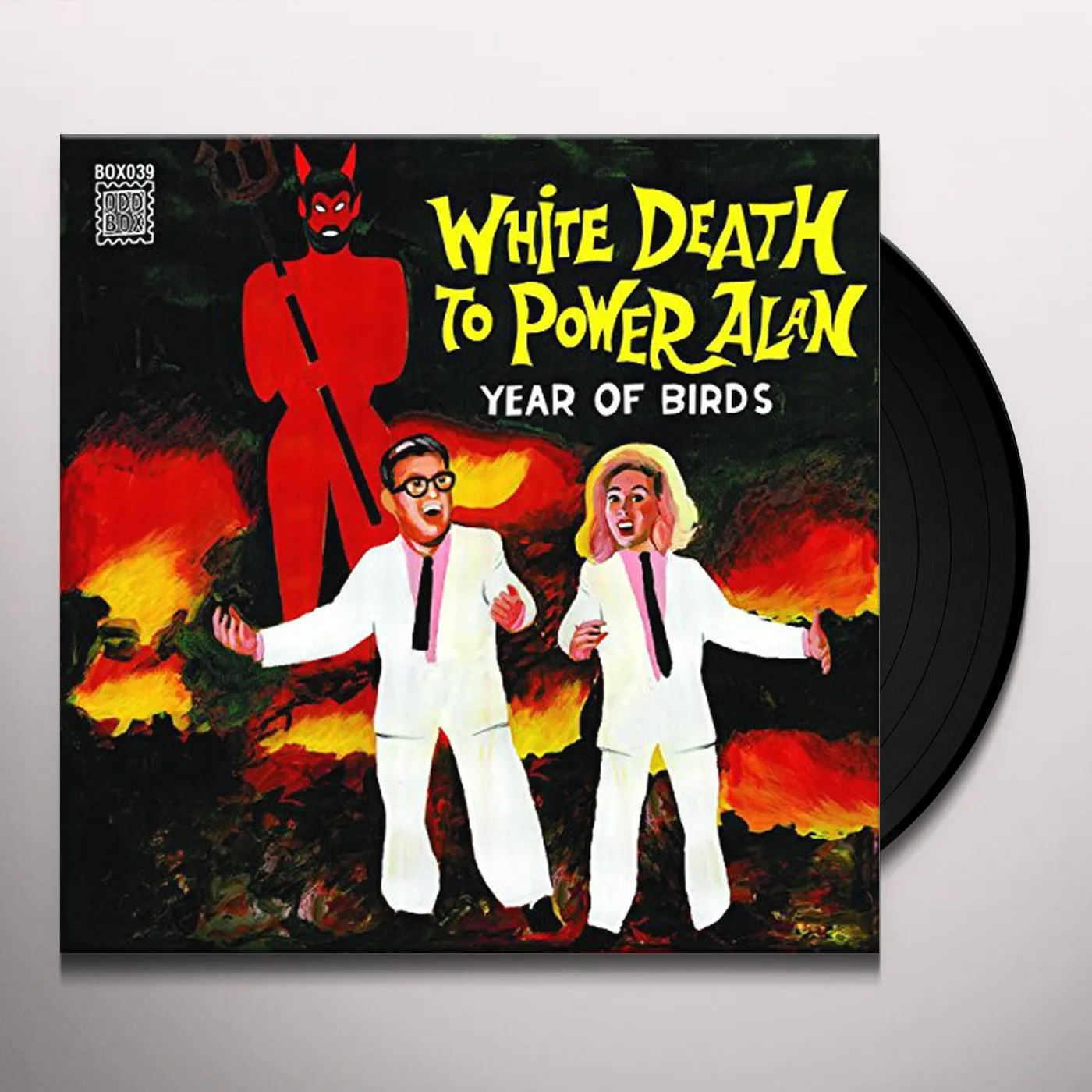 Year Of Birds White Death To Power Alan Vinyl Record
