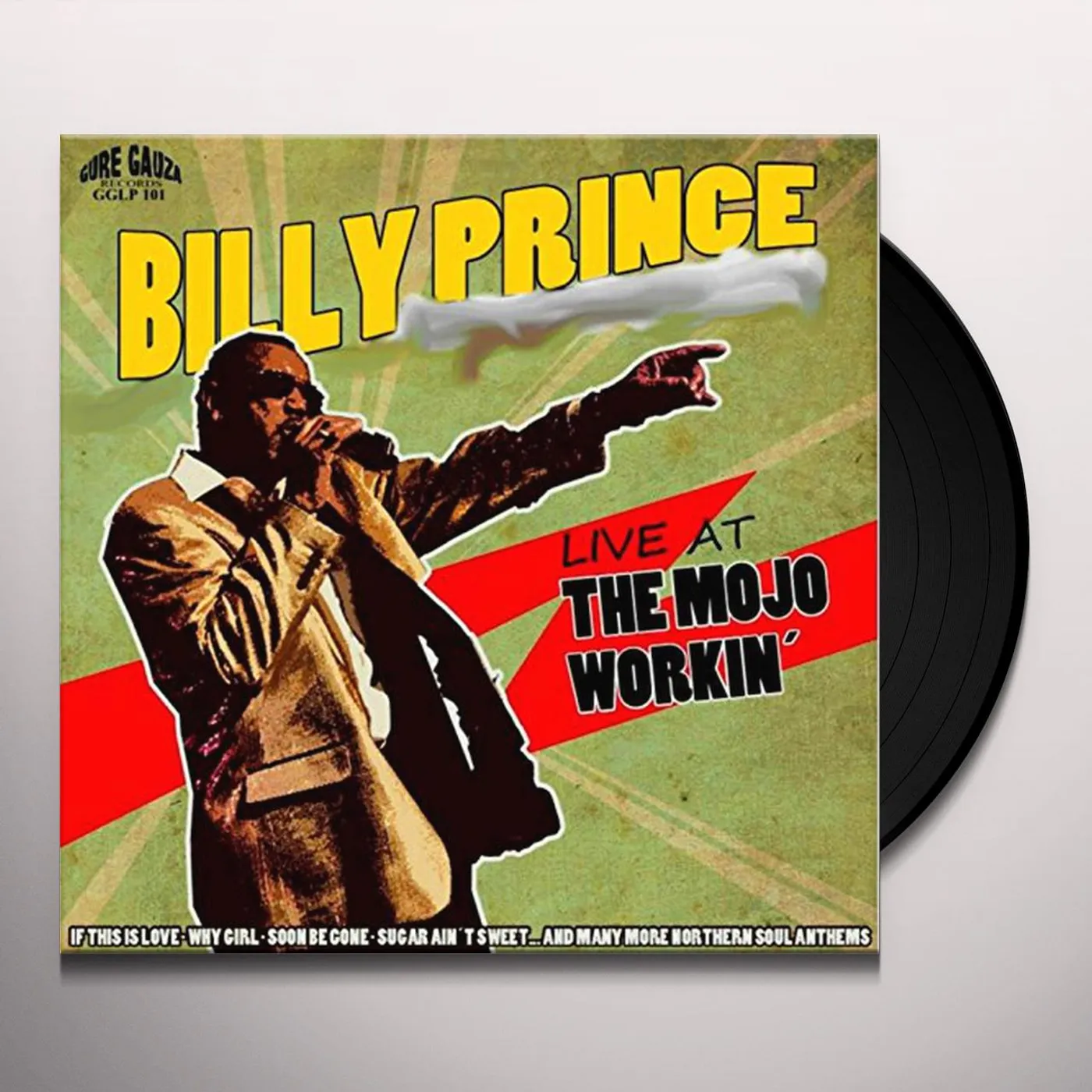 Billy Prince LIVE AT THE MOJO WORKIN Vinyl Record