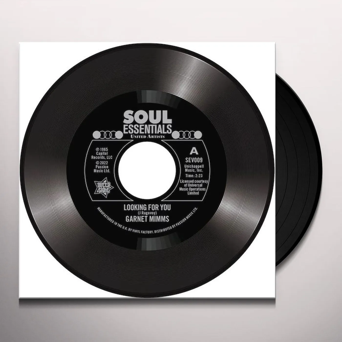 Garnet Mimms LOOKING FOR YOU / AS LONG AS I HAVE YOU Vinyl Record