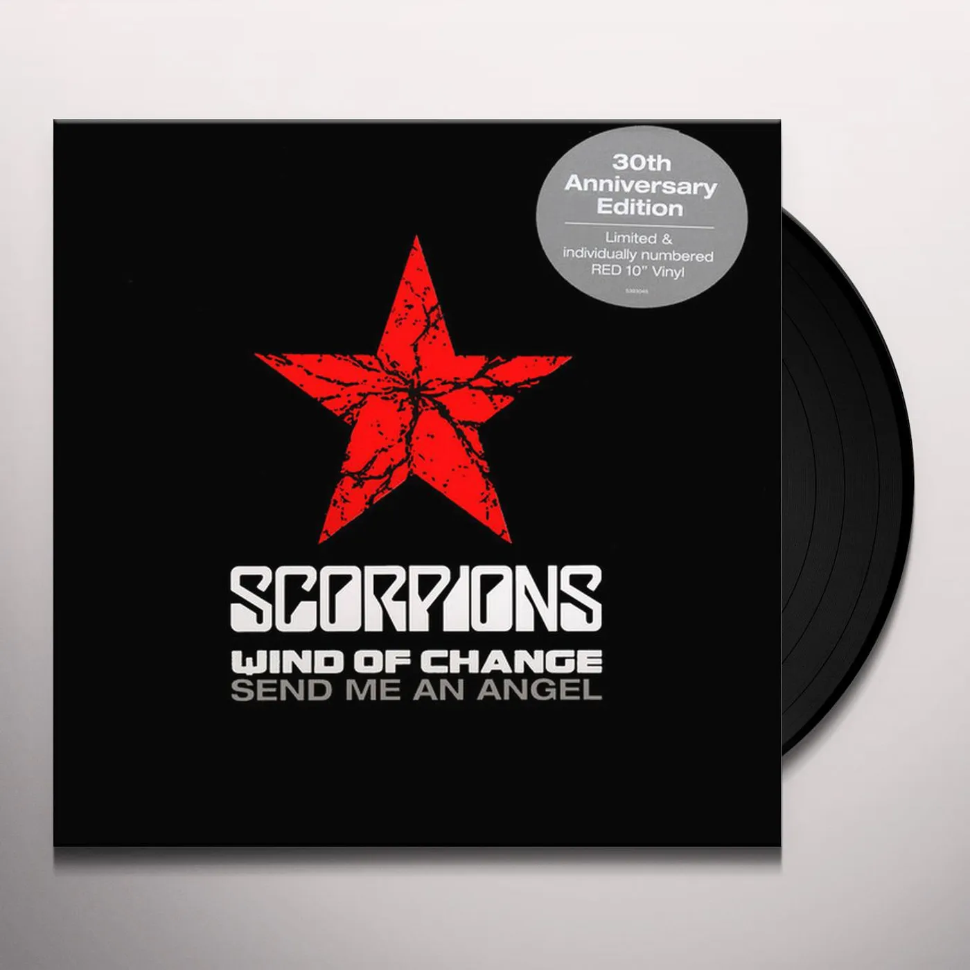Scorpions WIND OF CHANGE / SEND ME AN ANGEL Vinyl Record