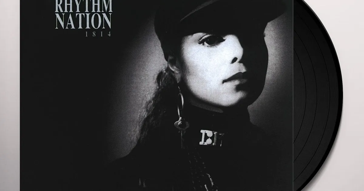 Janet Jackson's Rhythm Nation 1814 (2 LP) Vinyl Record