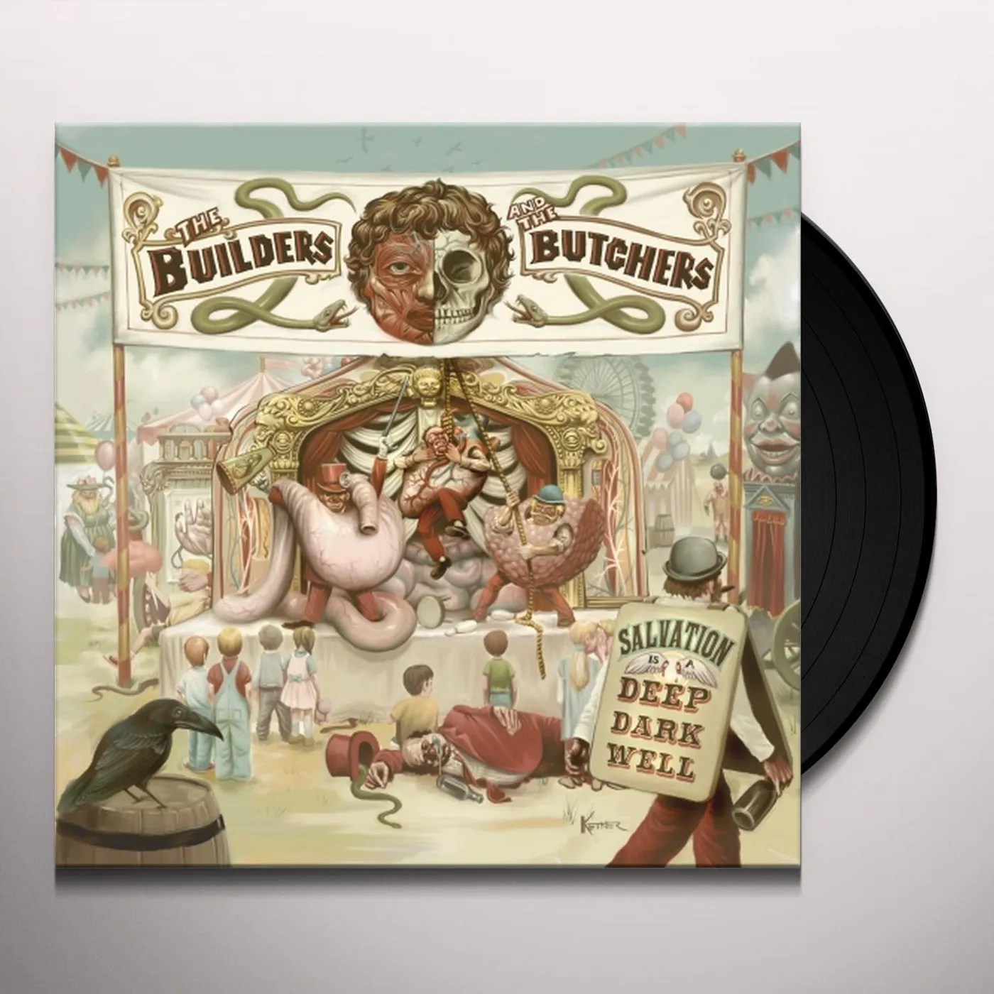 The Builders and The Butchers Salvation Is a Deep Dark Well Vinyl Record