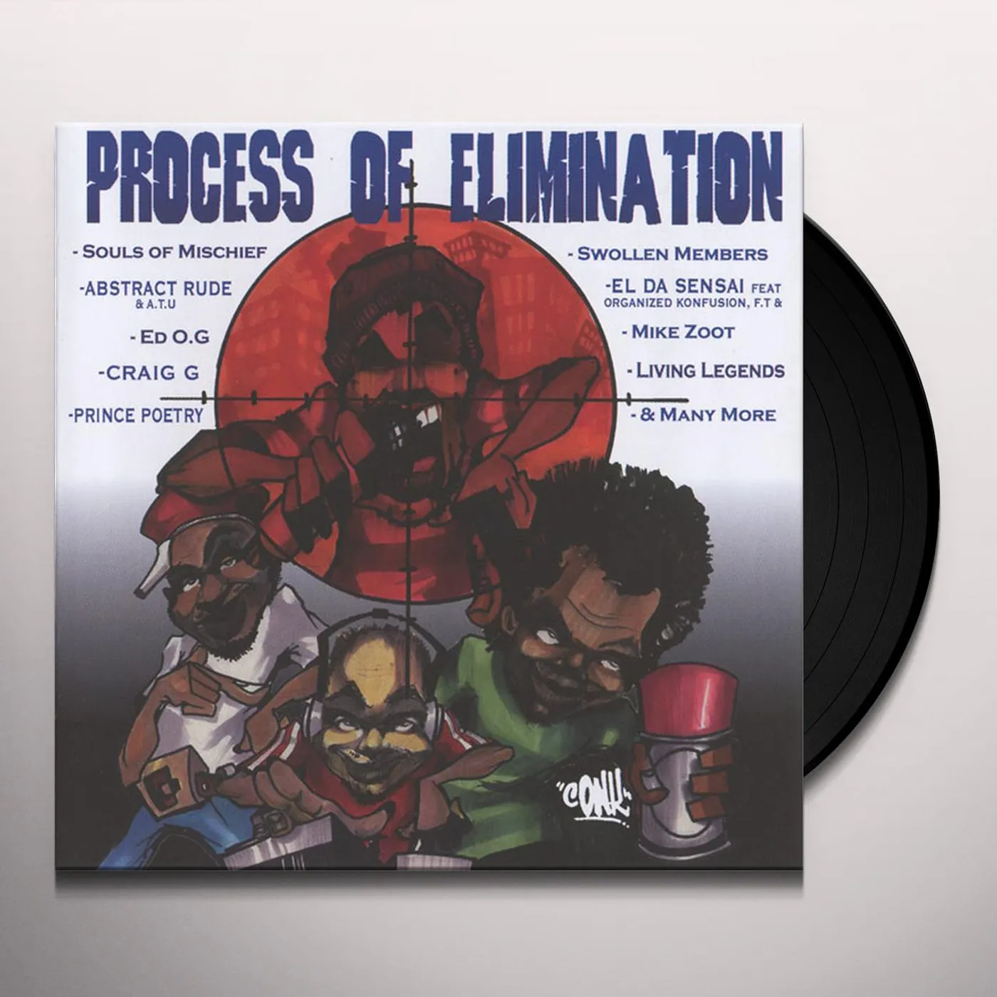 Process of Elimination SOULS OF MISCHIEF SWOLLEN MEMBERS ED O.G. Vinyl Record