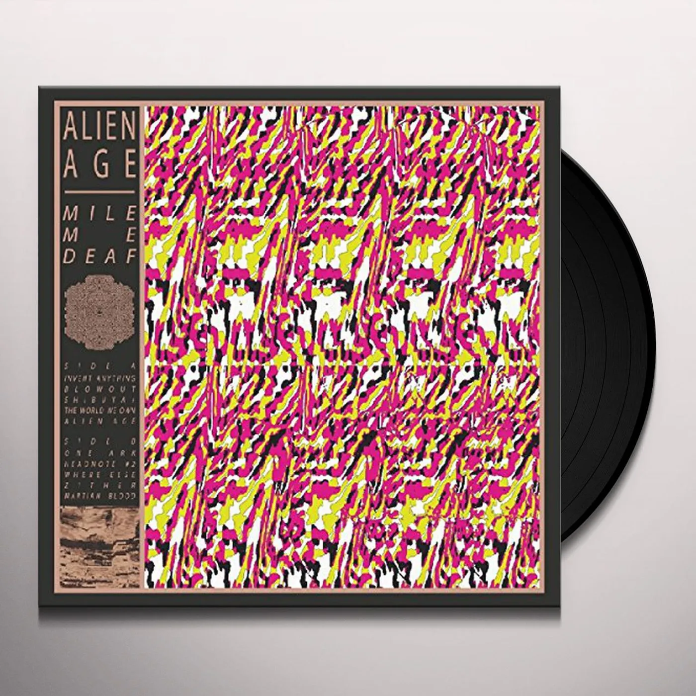 Mile Me Deaf ALIEN DEAF Vinyl Record