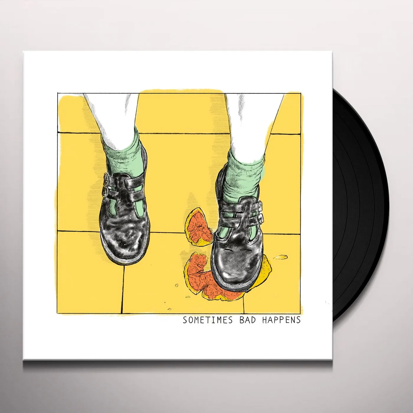 Adult Mom Sometimes Bad Happens Vinyl Record