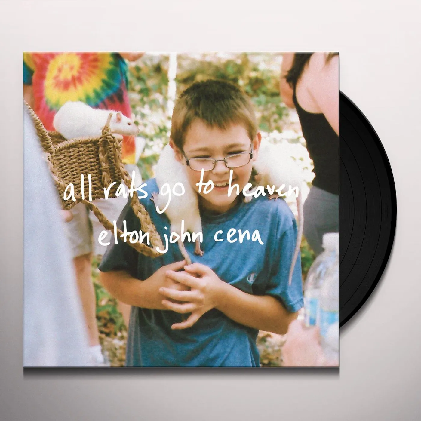 Elton John Cena All Rats Go To Heaven Vinyl Record