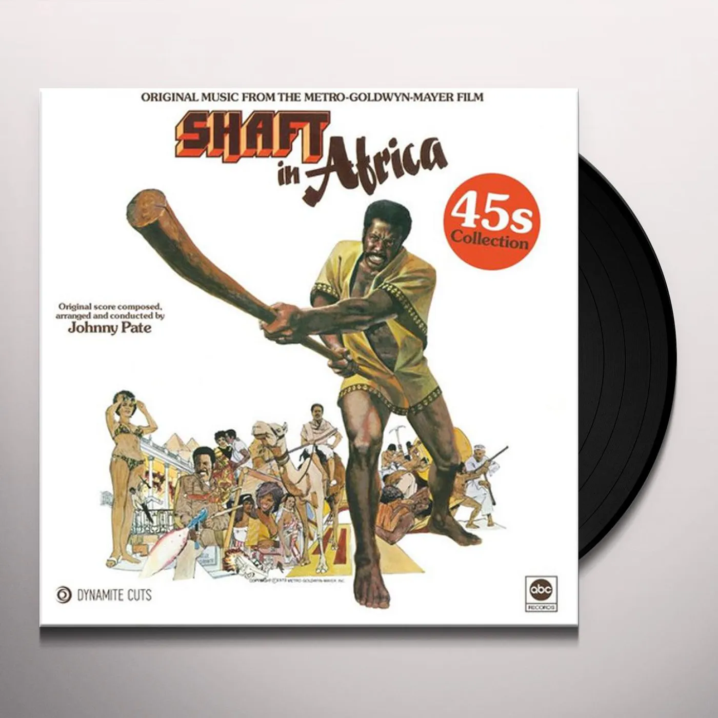 Johnny Pate SHAFT IN AFRICA / Original Soundtrack Vinyl Record