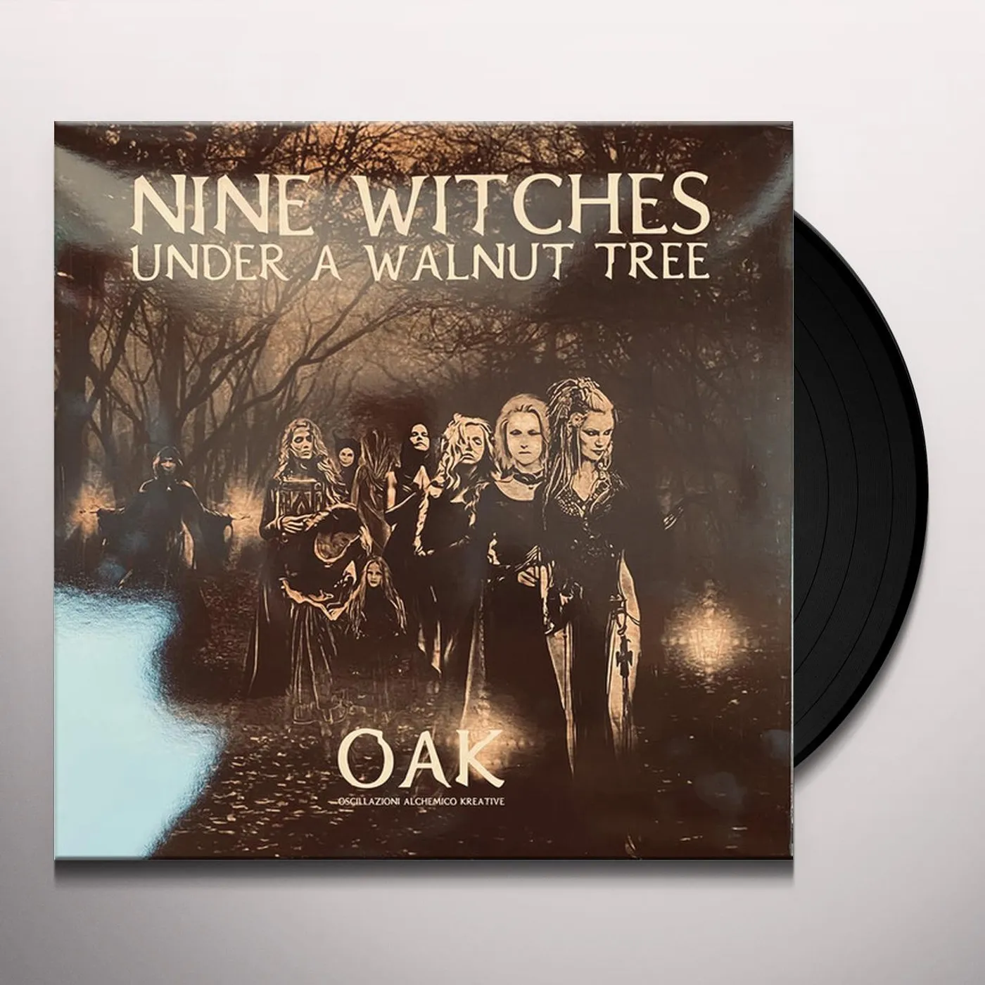 O a k $ NINE WITCHES UNDER A WALNUT TREE Vinyl Record