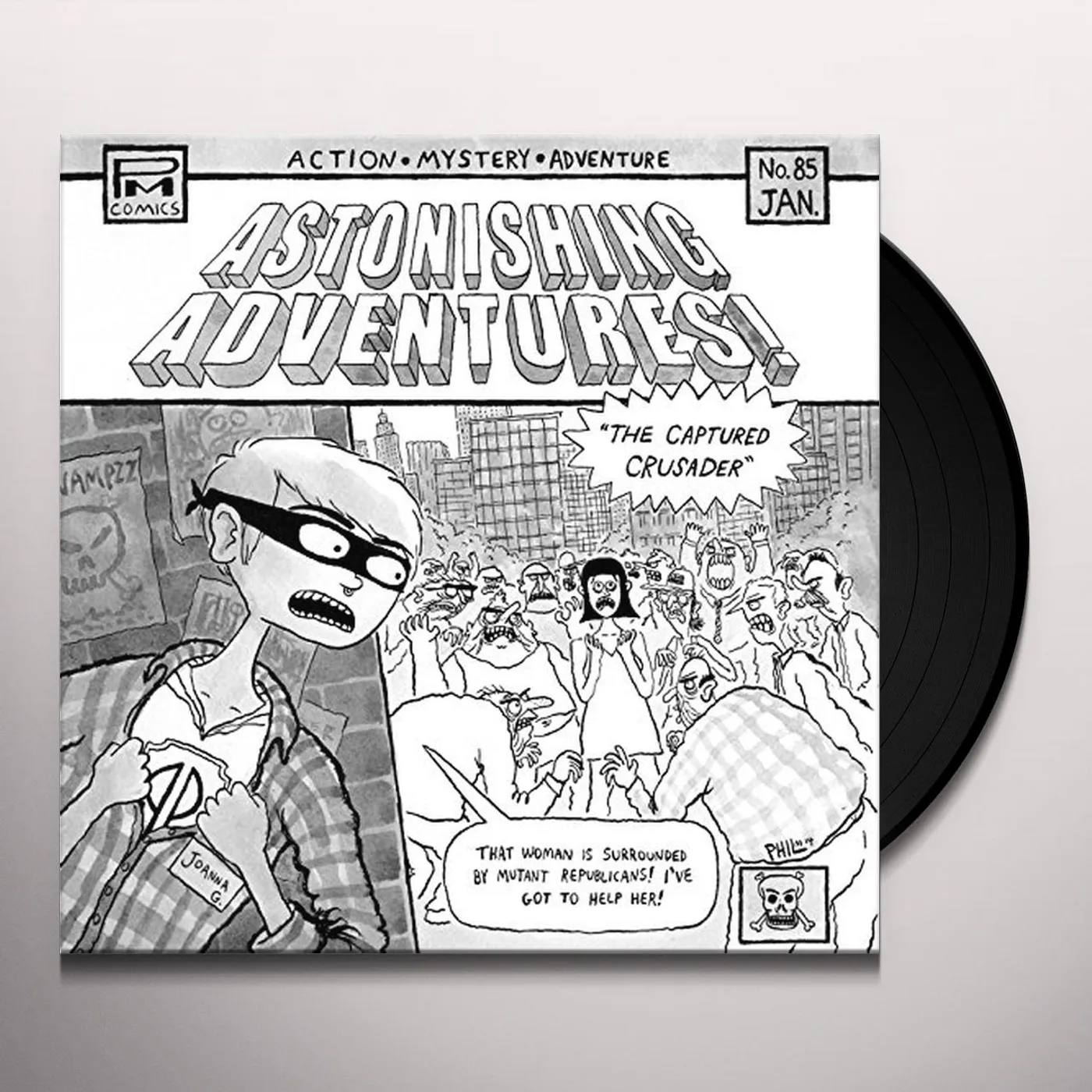 JOANNA GRUESOME / PERFECT PUSSY ASTONISHING ADVENTURES Vinyl Record