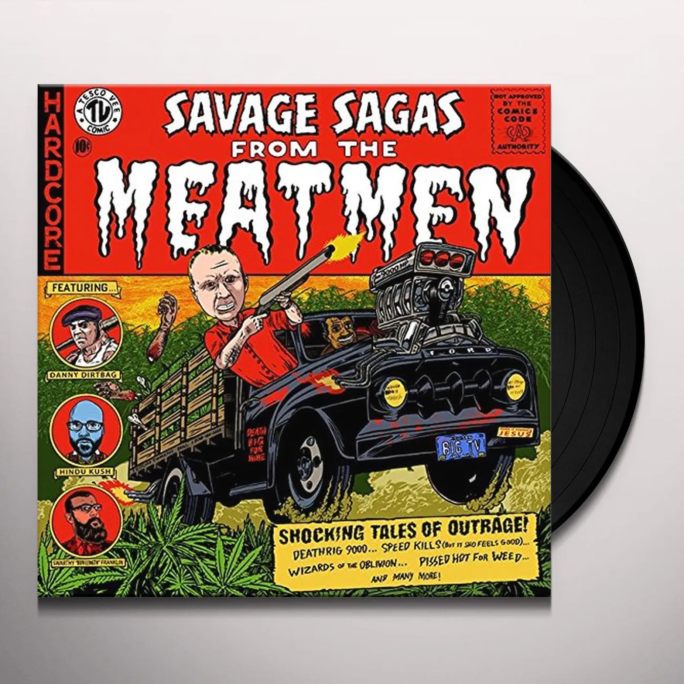 Savage Sagas From The Meatmen Vinyl Record
