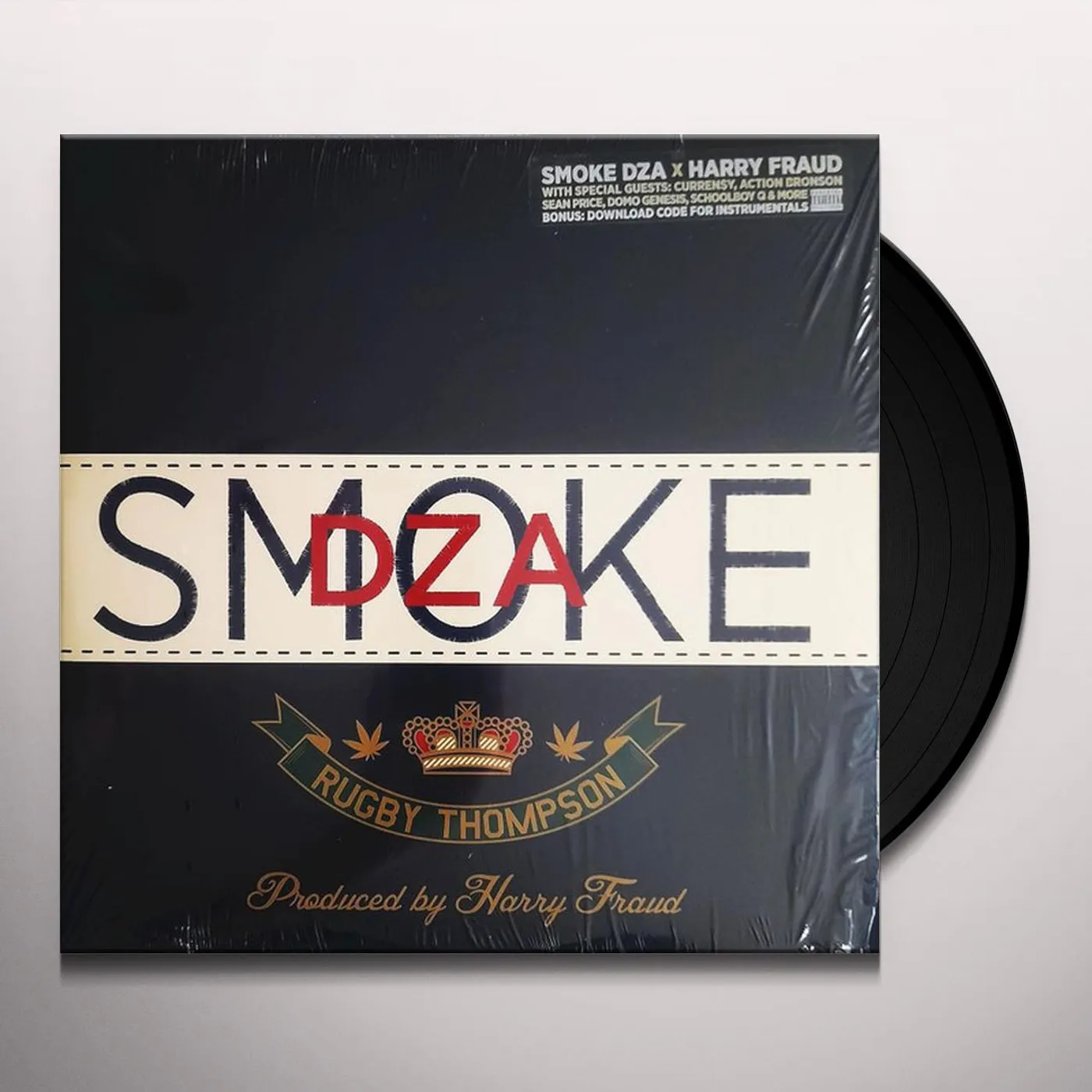 Smoke DZA Rugby Thompson Vinyl Record