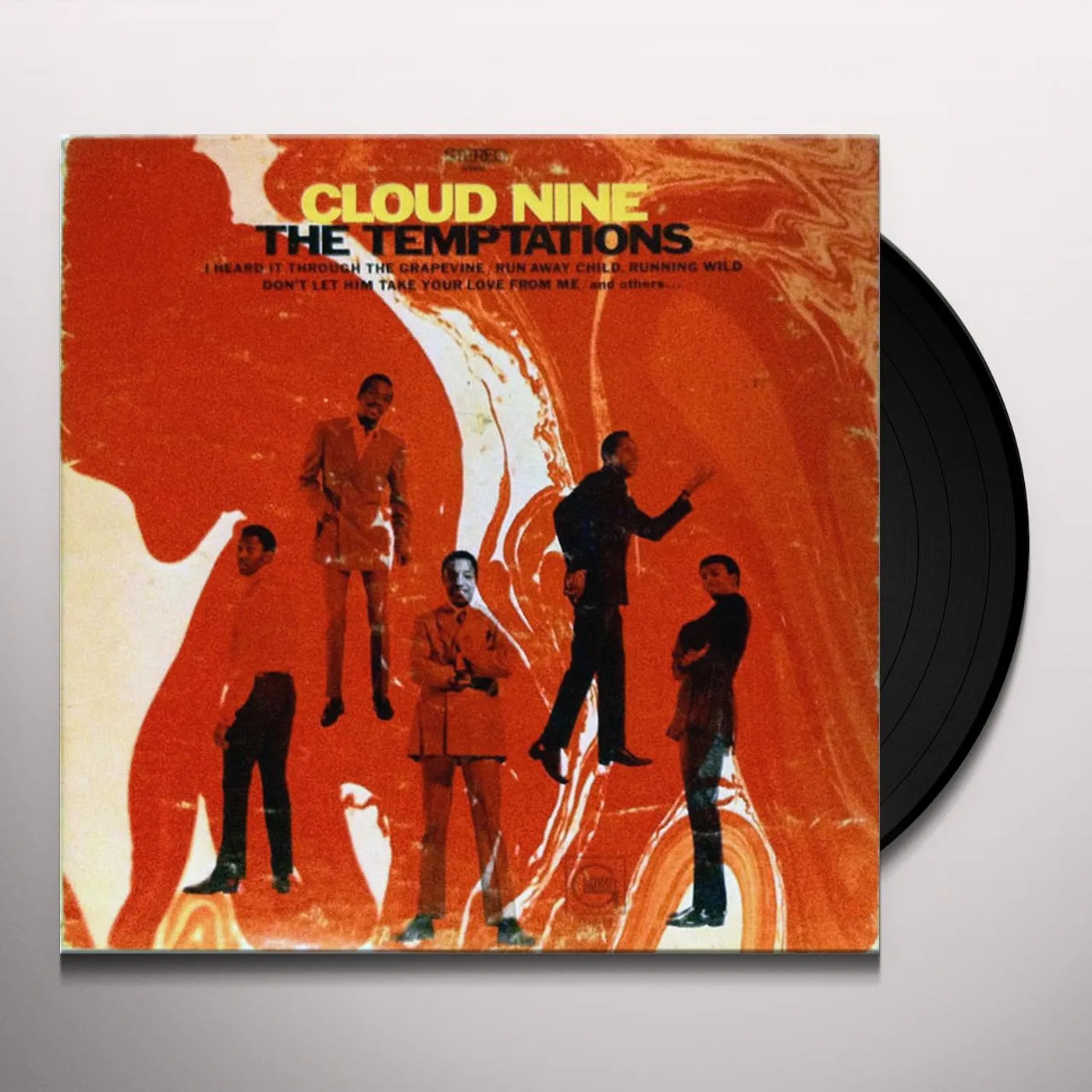 The Temptations CLOUD NINE Vinyl Record