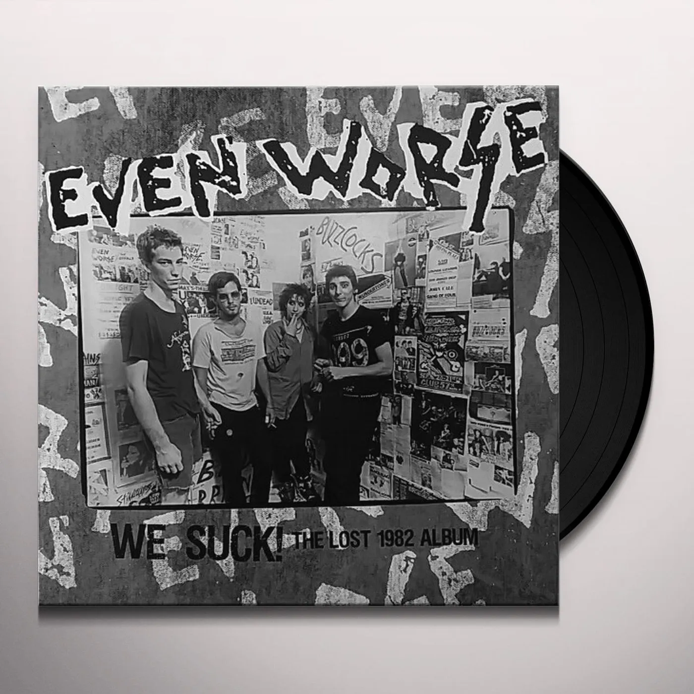 Even Worse WE SUCK: THE LOST 1982 ALBUM Vinyl Record