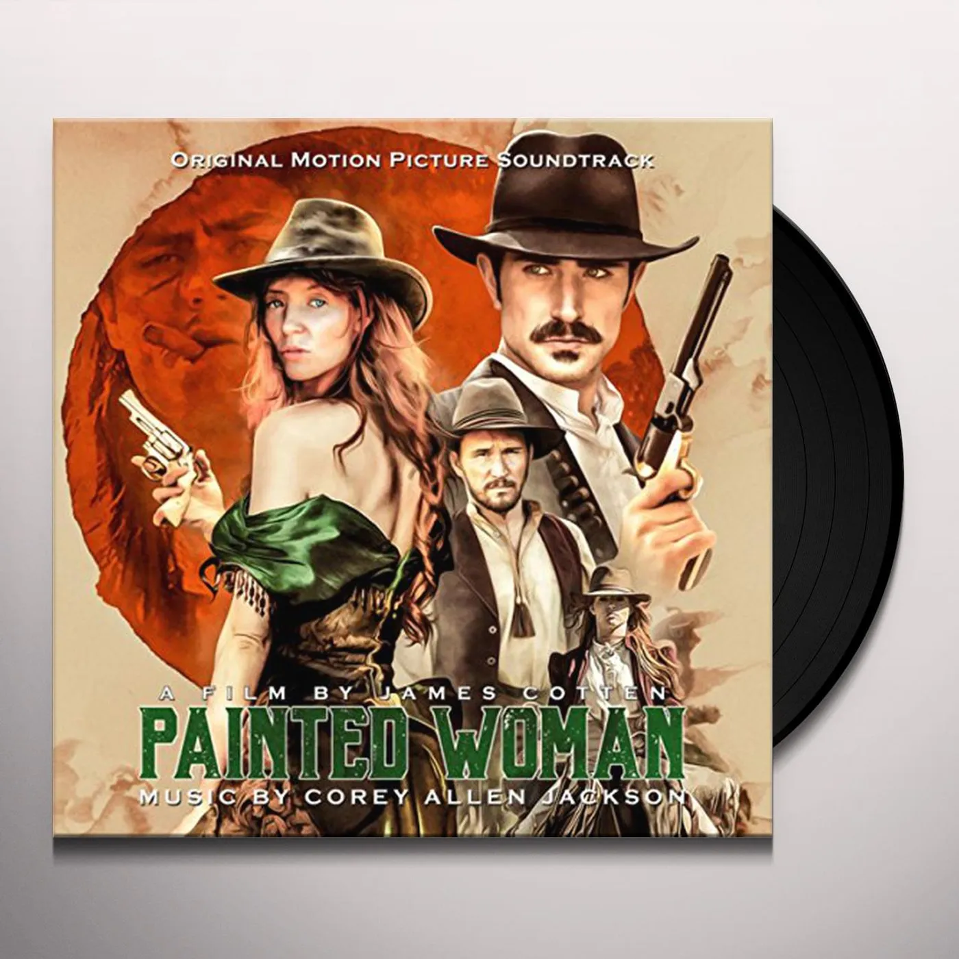 Corey Allen Jackson PAINTED WOMAN - Original Soundtrack Vinyl Record