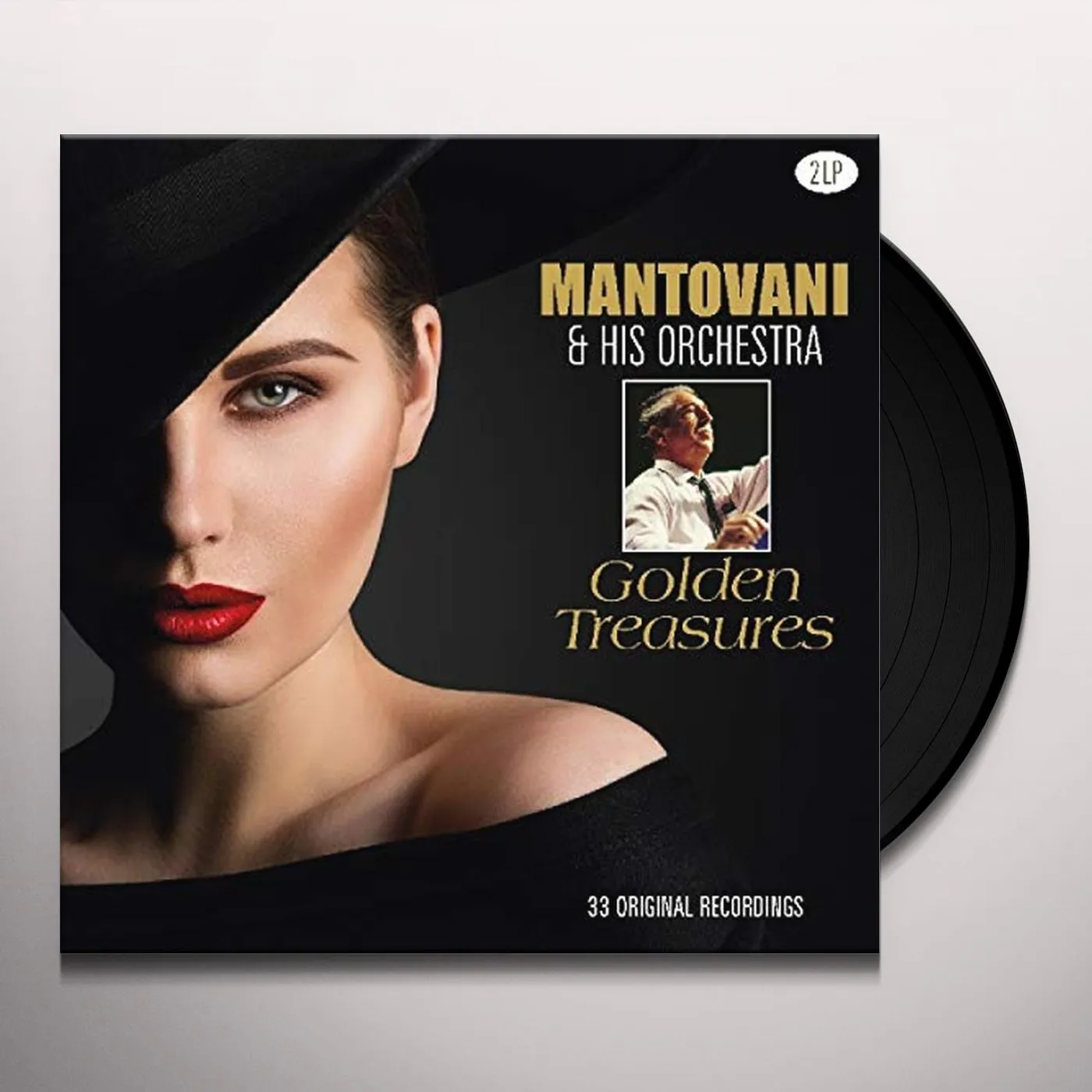 Mantovani & His Orchestra GOLDEN TREASURES Vinyl Record