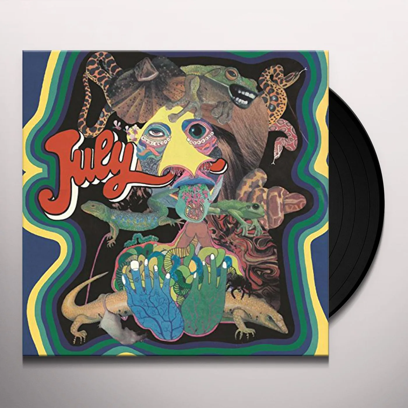 July Vinyl Record