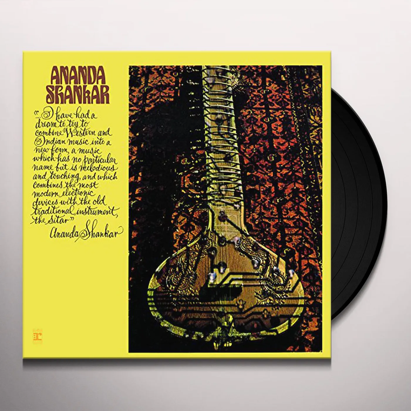 Ananda Shankar Vinyl Record