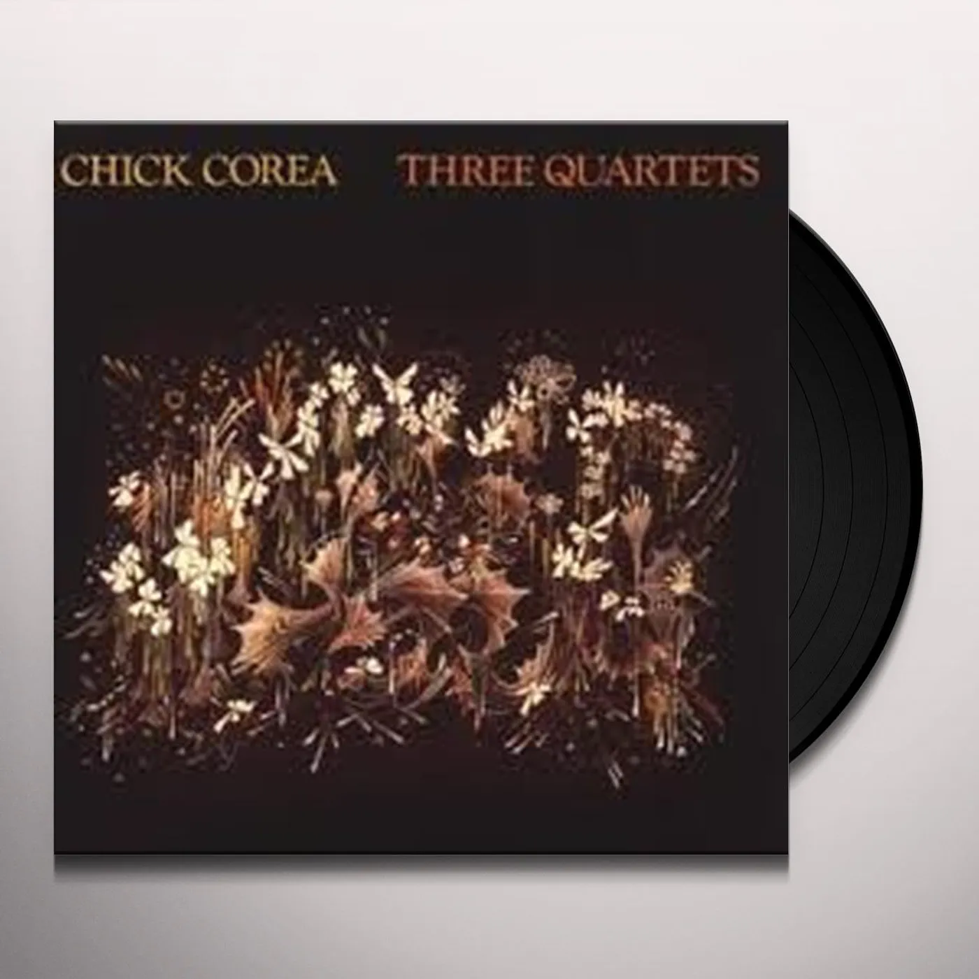 Chick Corea THREE QUARTETS Vinyl Record
