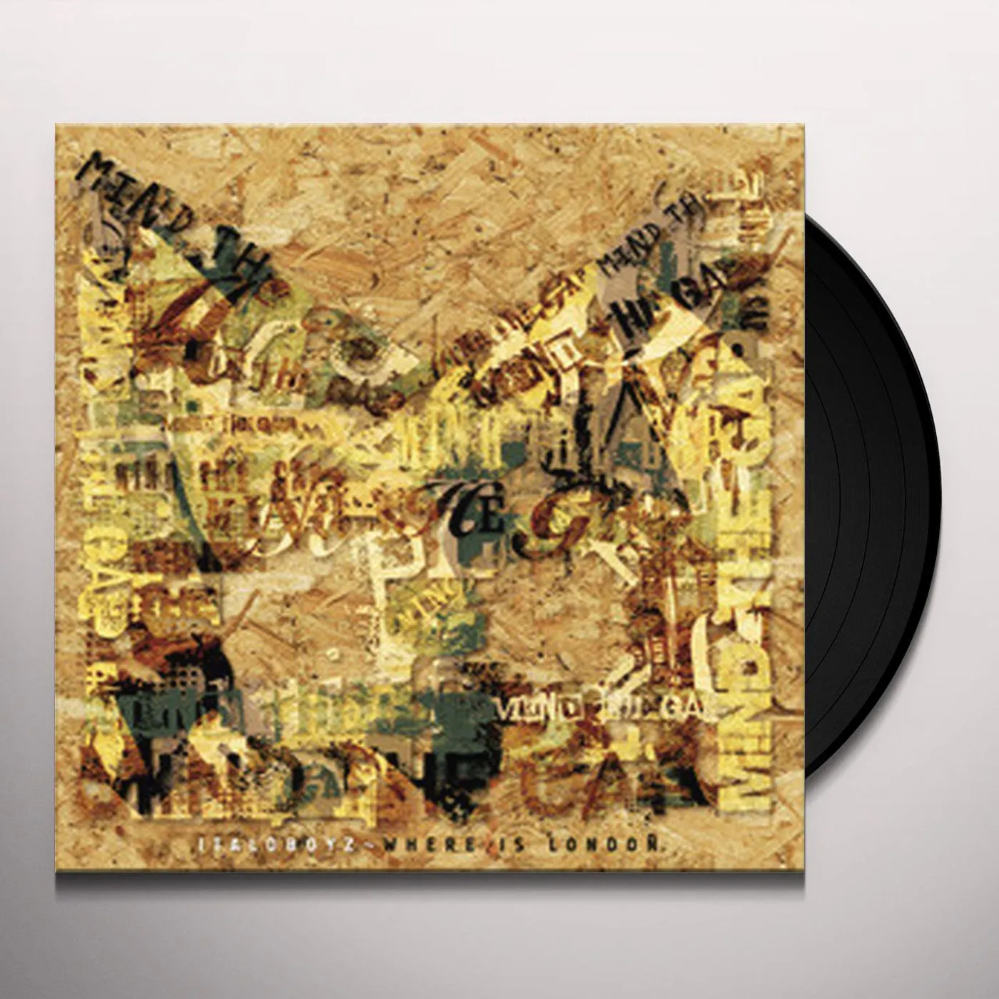 Italoboyz Where Is London Vinyl Record