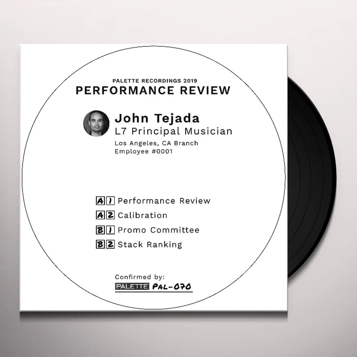 John Tejada Performance Review Vinyl Record