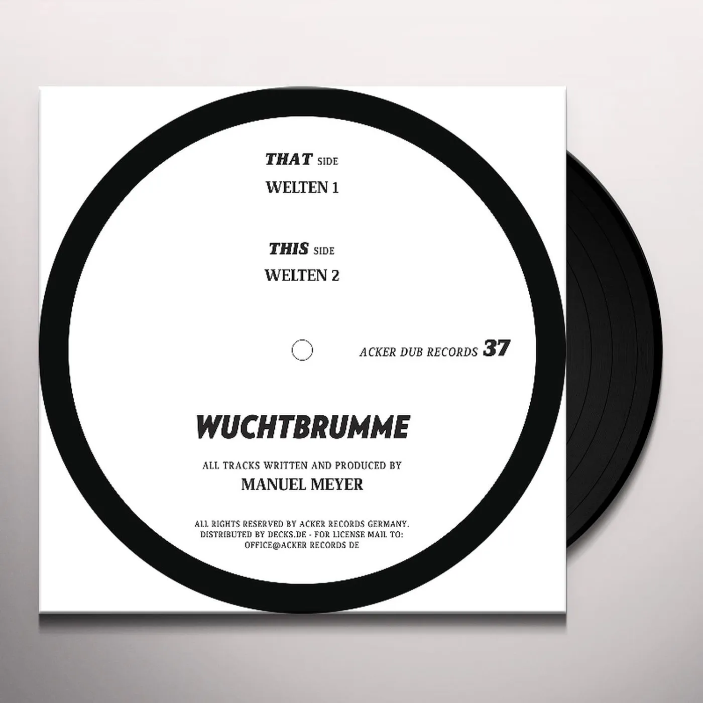 Manuel Meyer Wuchtbrumme Vinyl Record