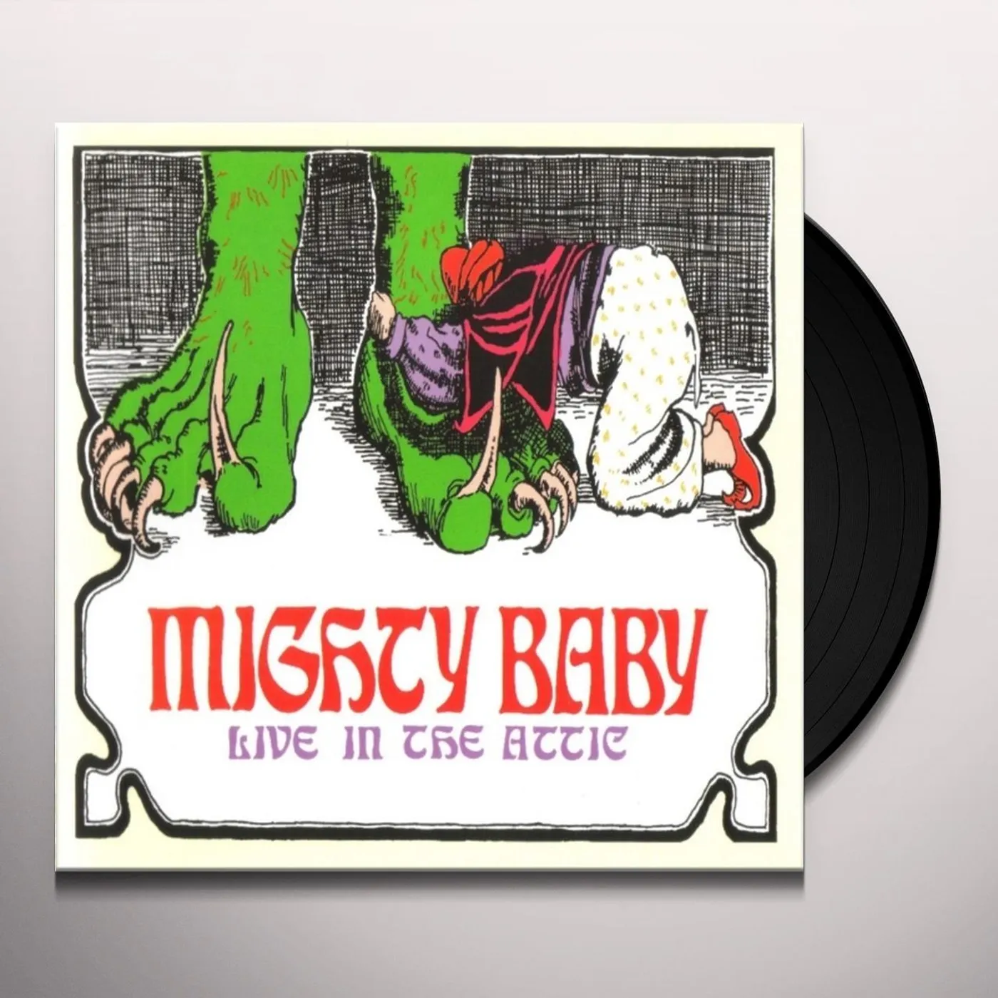 Mighty Baby Live In The Attic Vinyl Record