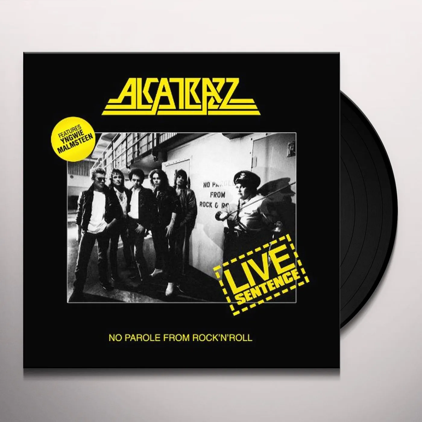 Alcatrazz LIVE SENTENCE Vinyl Record