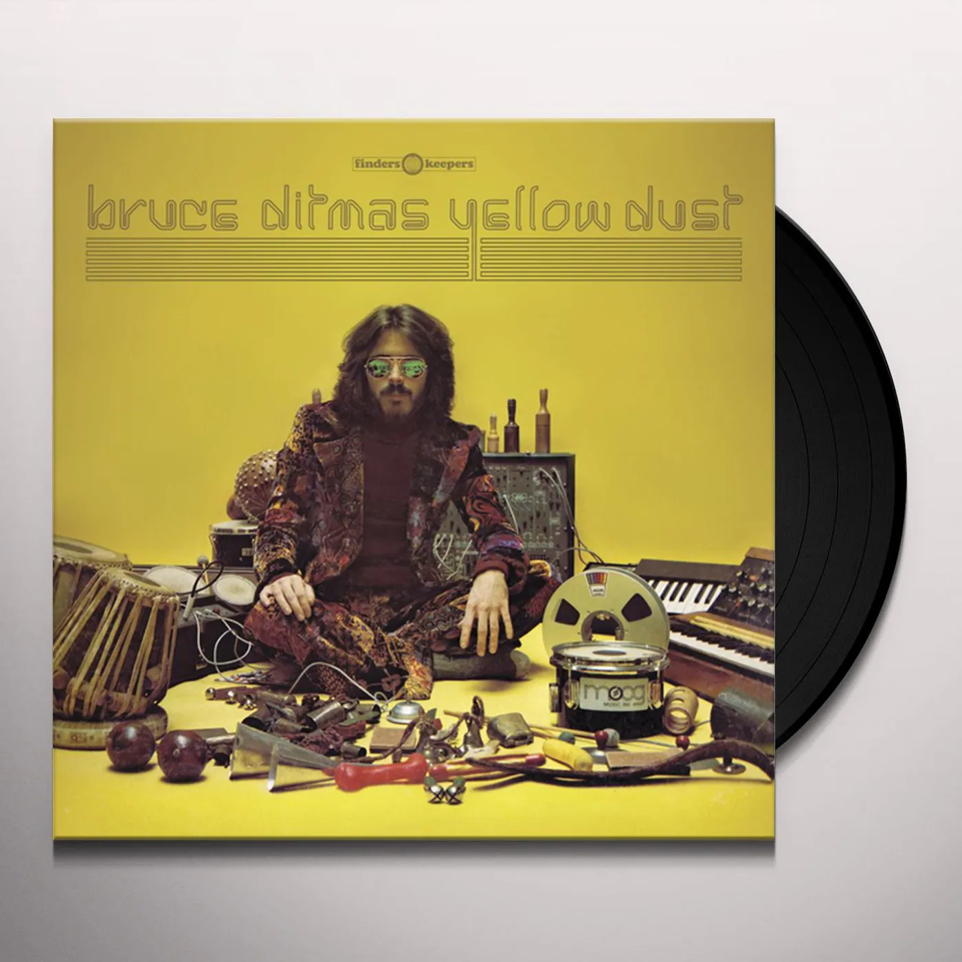 Bruce Ditmas Yellow Dust Vinyl Record