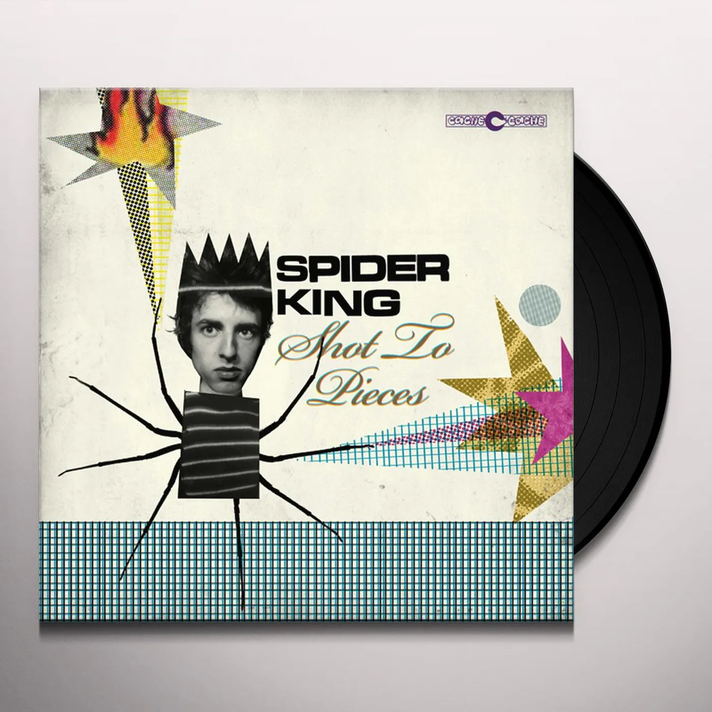 Spider King Shot to Pieces Vinyl Record