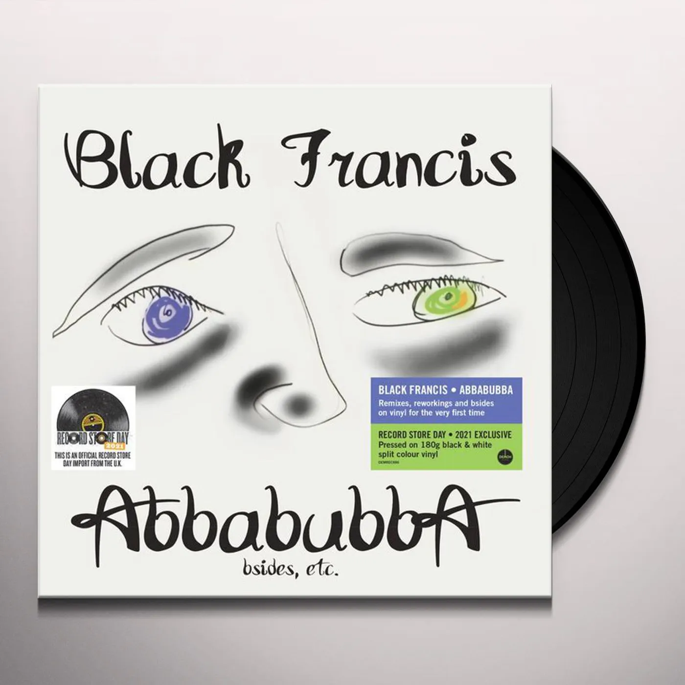 Black Francis Abbabubba Vinyl Record
