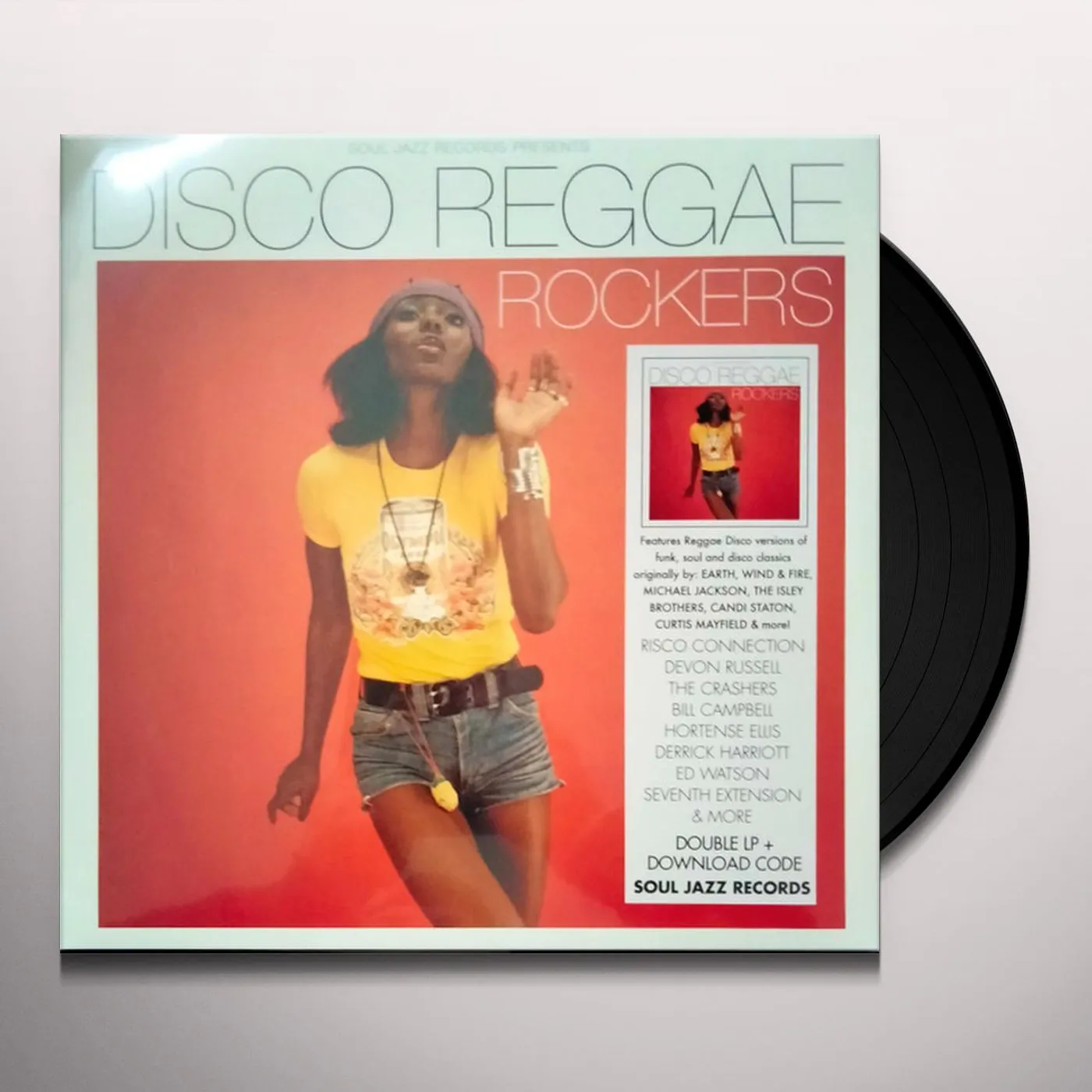 Soul Jazz Records Presents DISCO REGGAE ROCKERS (2LP) Vinyl Record