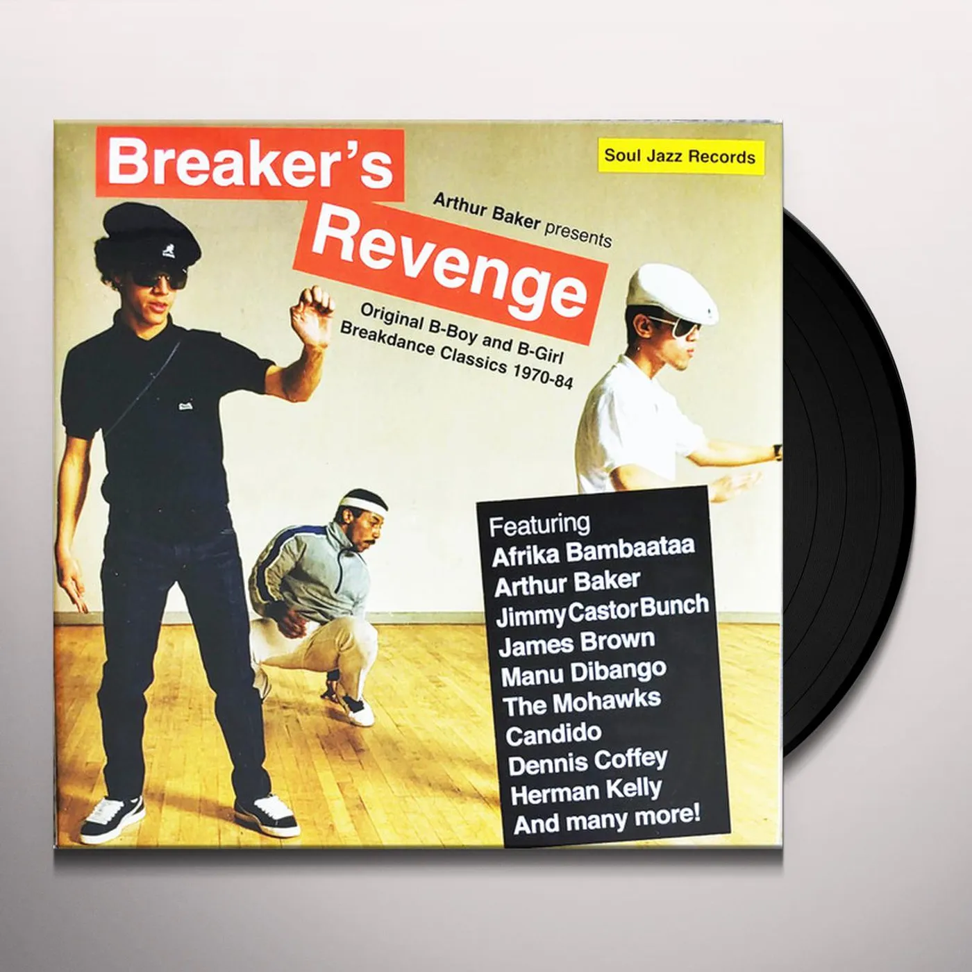ARTHUR BAKER PRESENTS BREAKER’S REVENGE – ORIGINAL B-BOY & B-GIRL BREAKDANCE CLASSICS 1970-84 (2LP) Vinyl Record