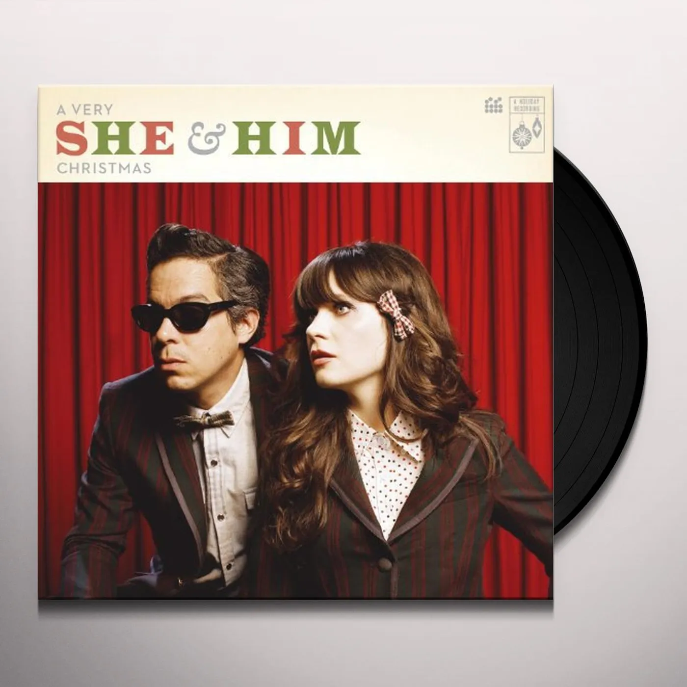 VERY SHE & HIM CHRISTMAS Vinyl Record